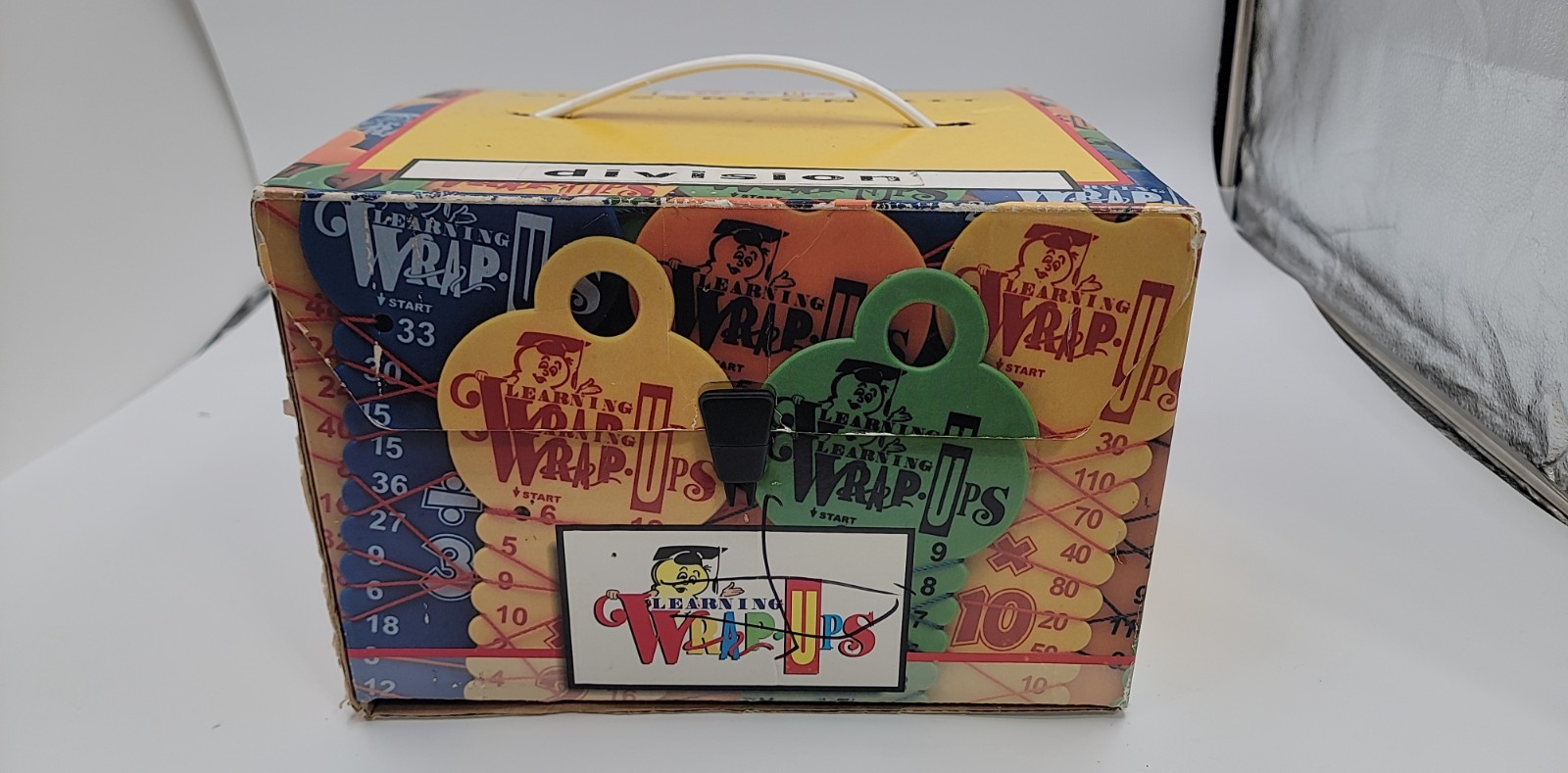 Lot Of 44 Learning Wrap Ups Math Classroom Box Set DIVISION Multiplication Fract