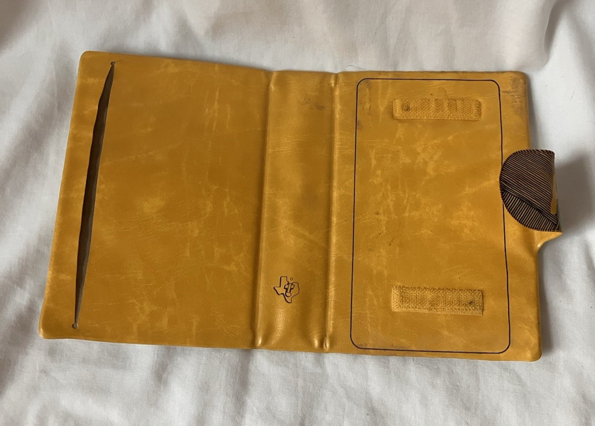 1978 Vintage Texas Instruments Spelling B In Case With Picture Book