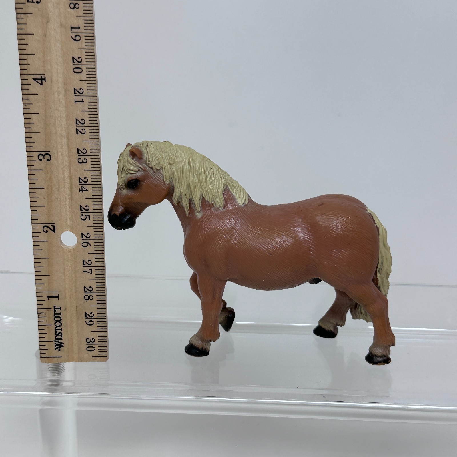Schleich Haflinger Gelding Figure Brown Horse Mare Stallion Figurine 3.25″ 1996