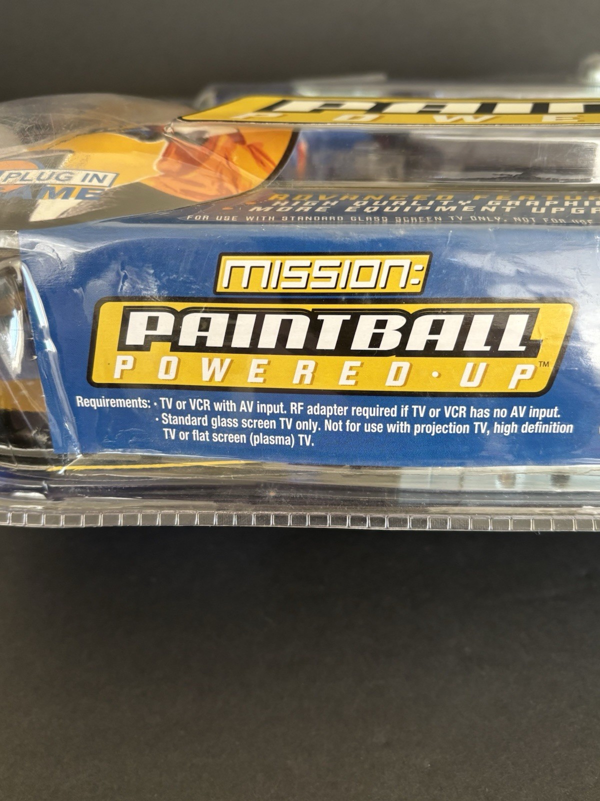 TIGER TV Game MISSION: PAINTBALL Powered Up PLUG & PLAY SHOOTER New