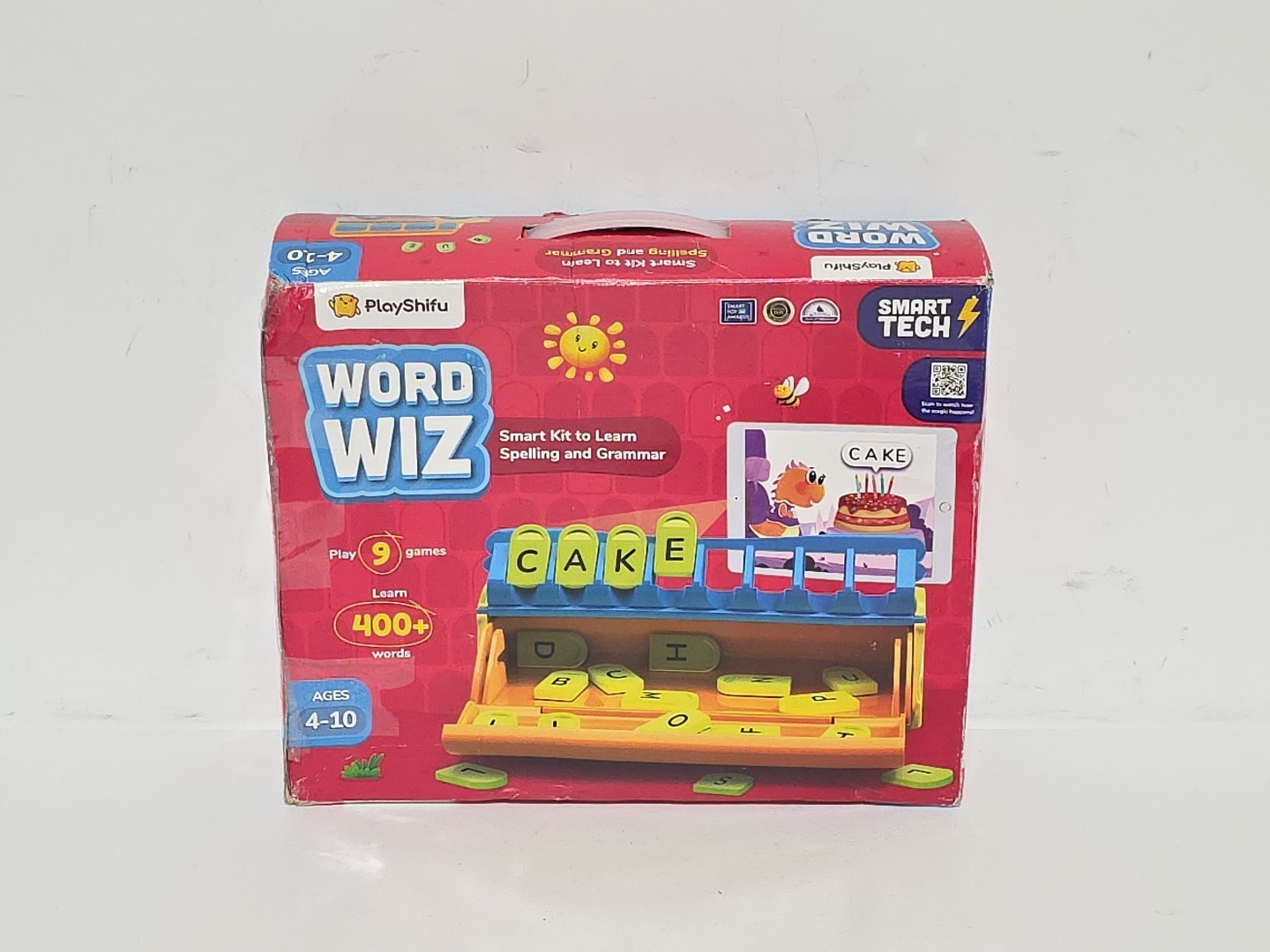 PlayShifu Word Wiz/Smart Kit/Letters & Words/Spelling Used No Instructions