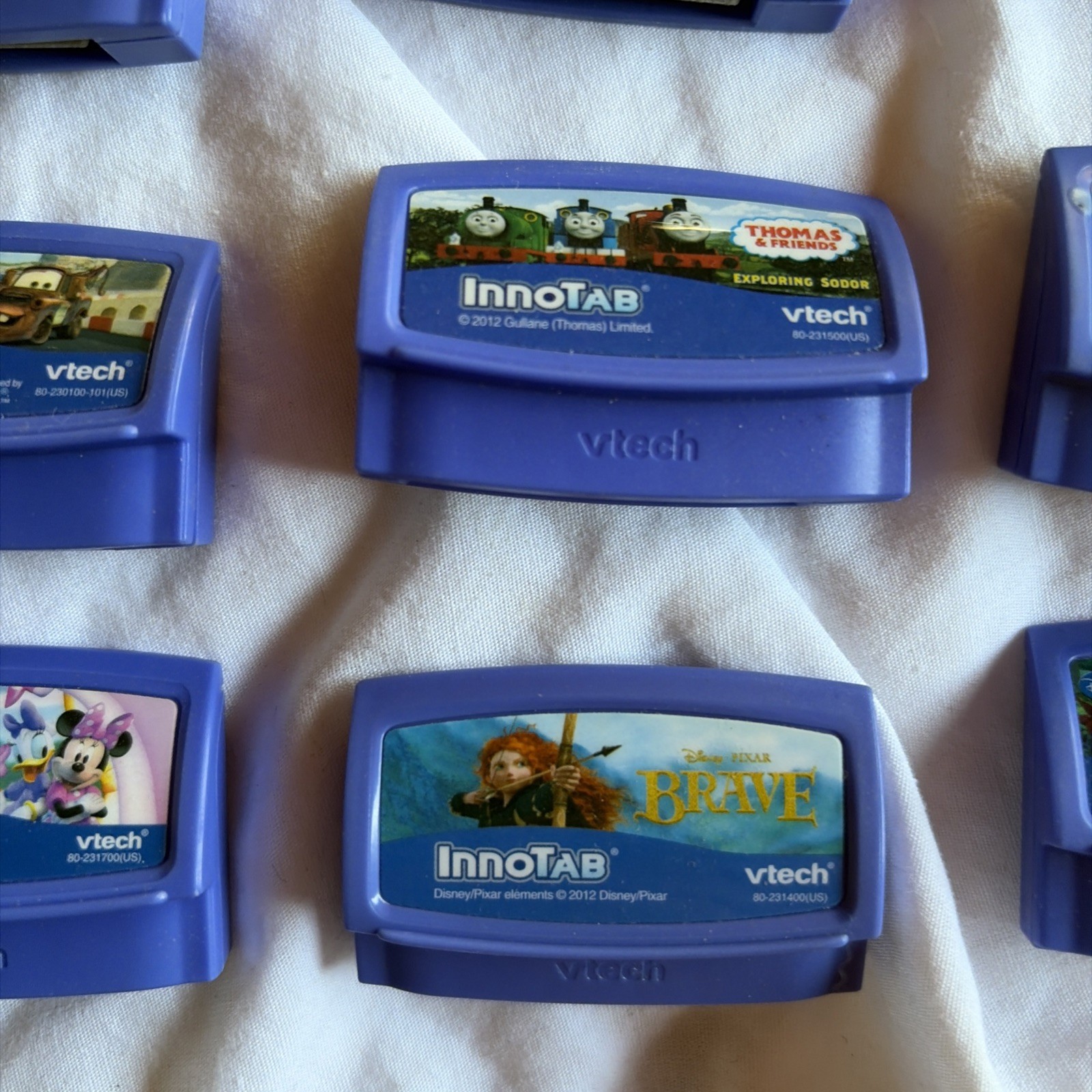 Lot of 13 Vtech InnoTab Tablet Game System Cartridges Learning Kids