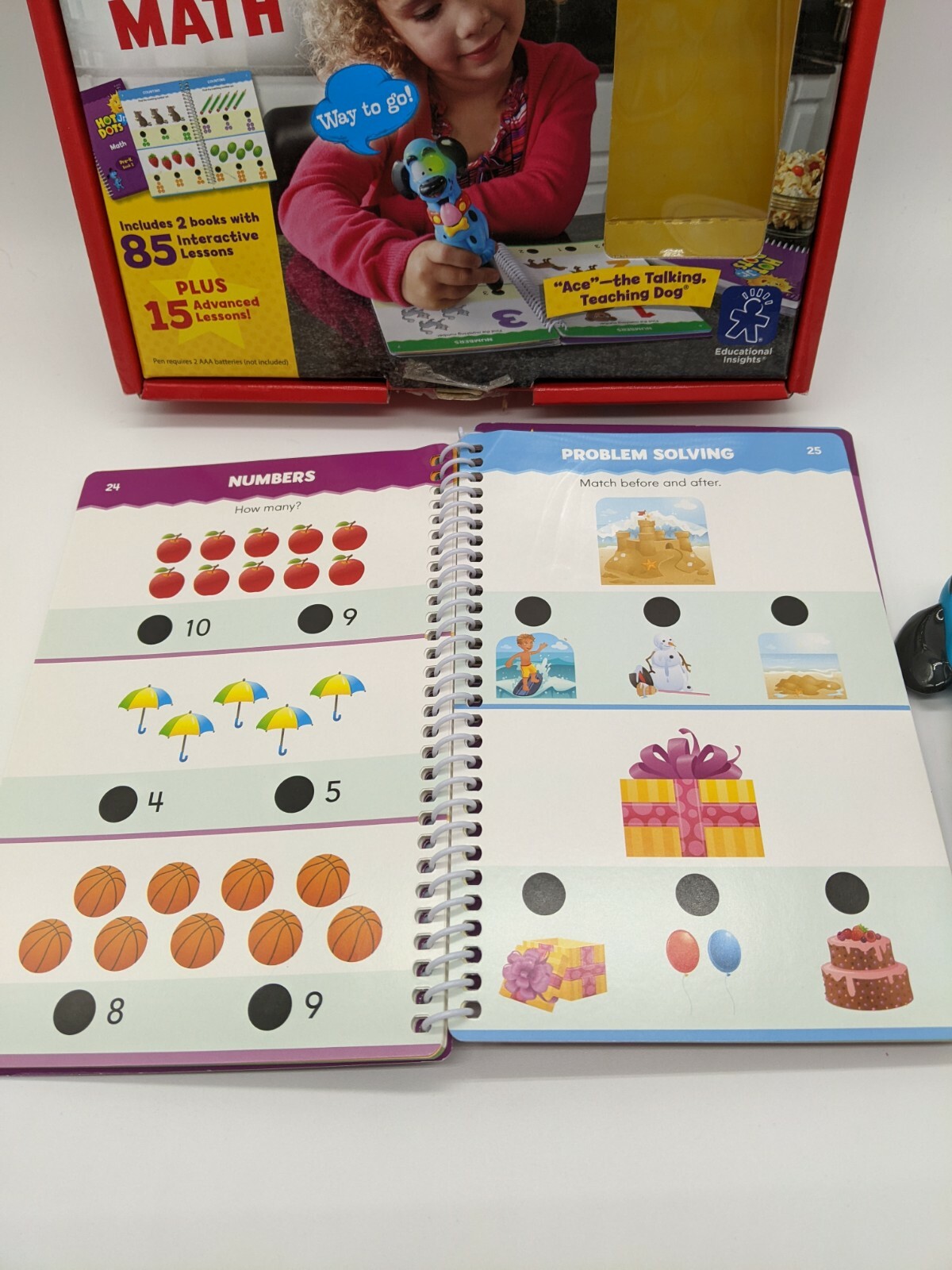 Educational Insights Hit Dots Jr. Master Pre-K Math Ages 4+
