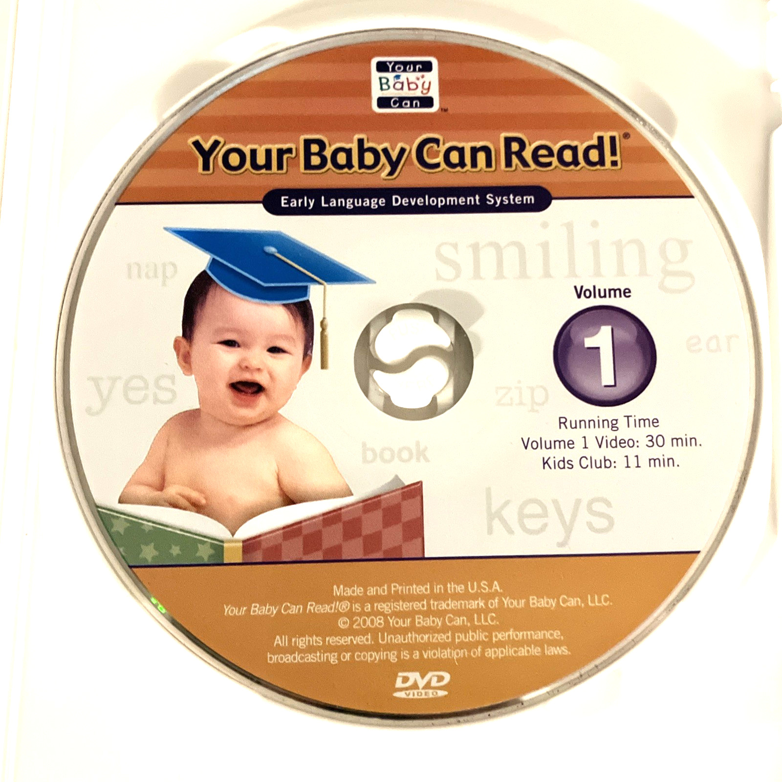 Your Baby Can Read! Language Development Program Mixed Lot, GOOD (856)