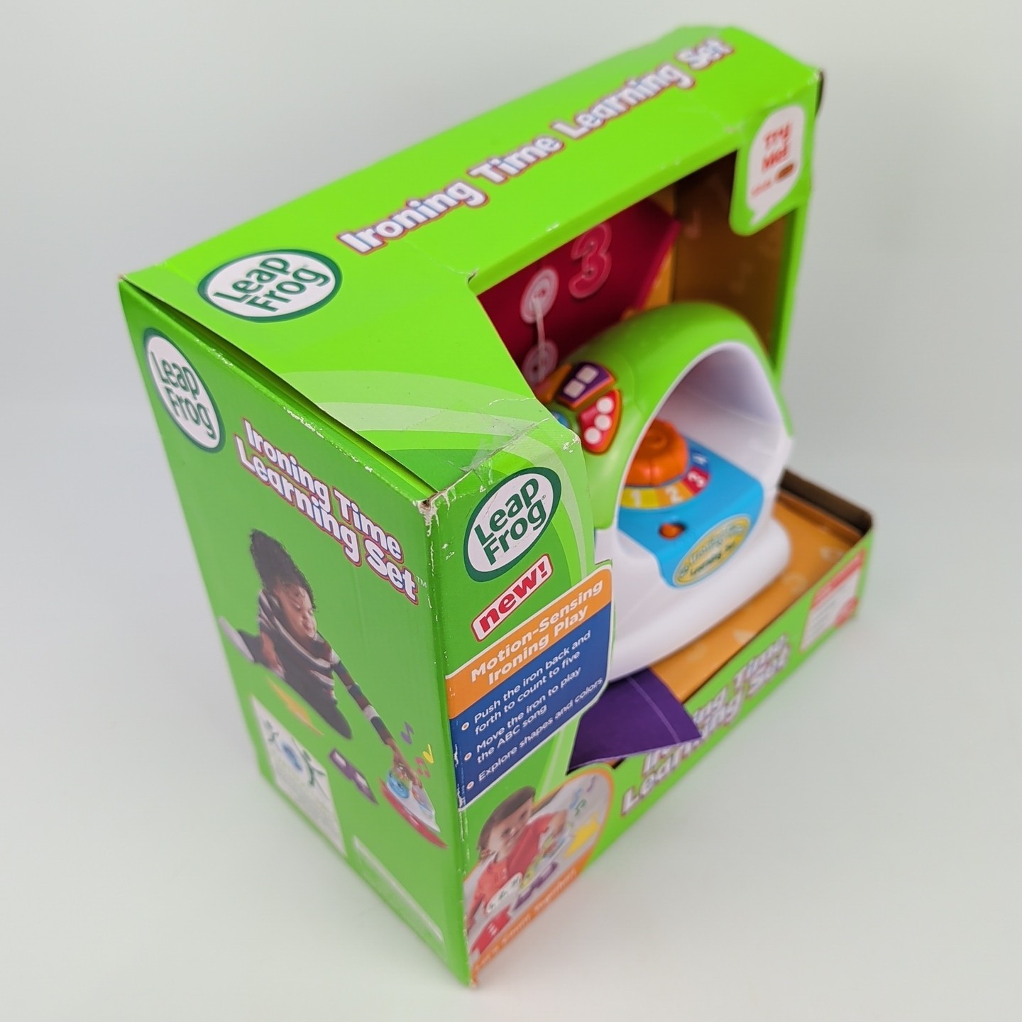 LEAPFROG Ironing Time Learning Set – Motion-Sensing Play Toy 18mo+ NEW