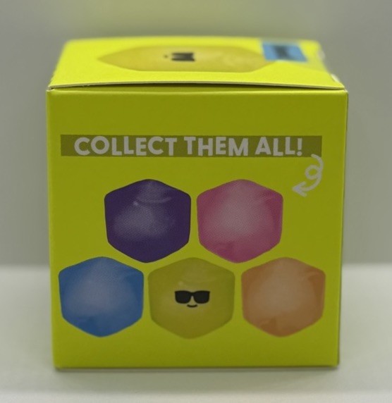 J’Adore Cool Cube Squishy Viral Stress Toy Super Soft Fidget Target Yellow