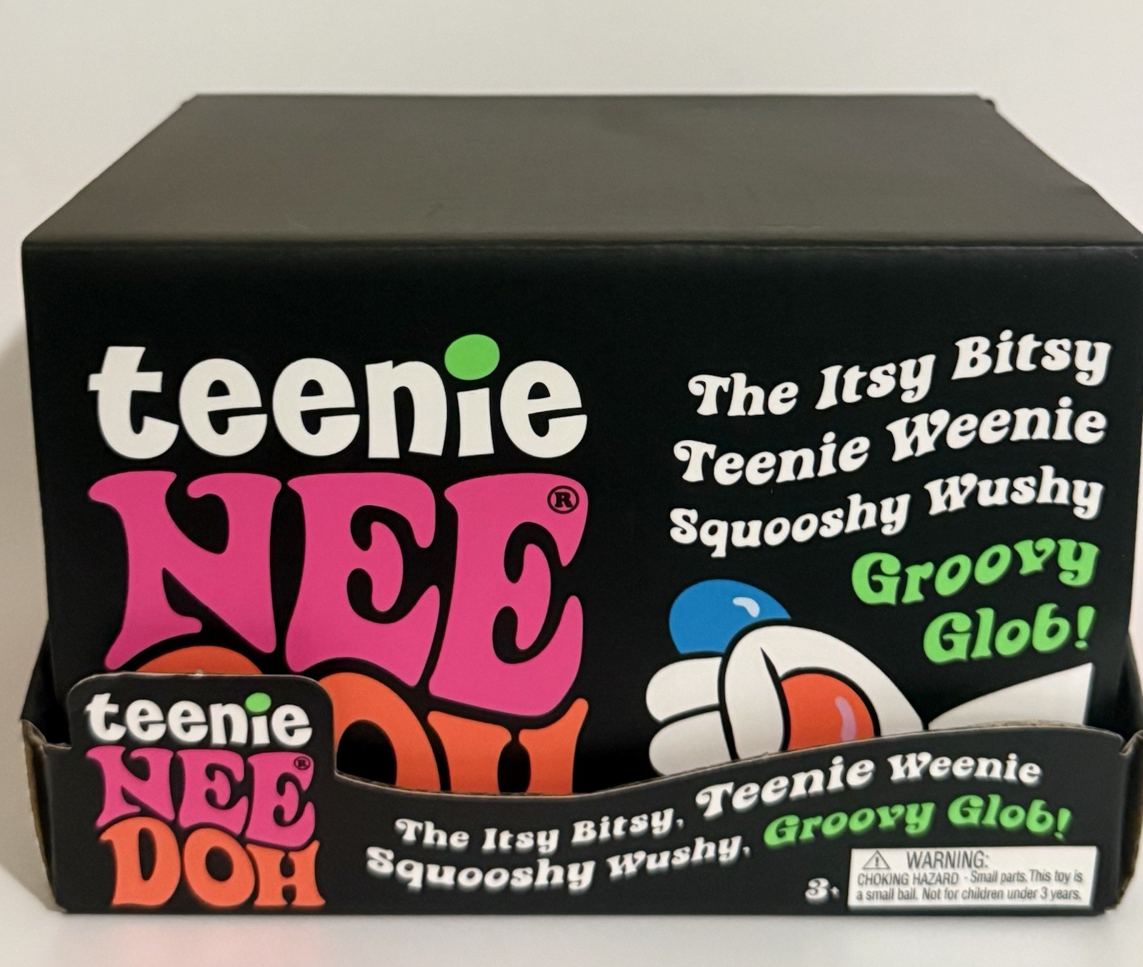 Schylling NeeDoh Groovy Glob Tactile Squeeze Toy Lot of 10 3 packs