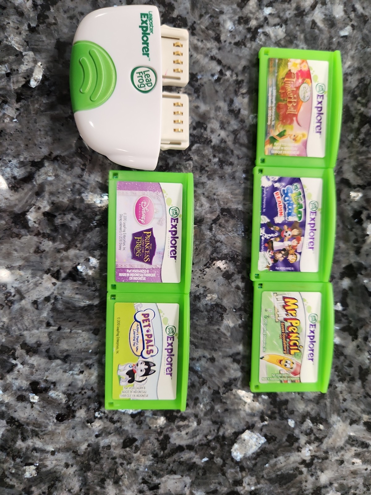 LeapFrog Explorer Games, Case, Battery Cover & Stylus