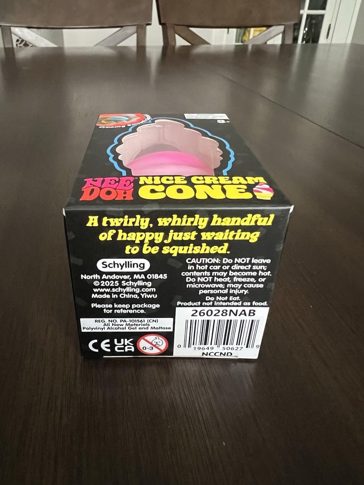 Pink NeeDoh Nee Doh Nice Cream Cone Authentic