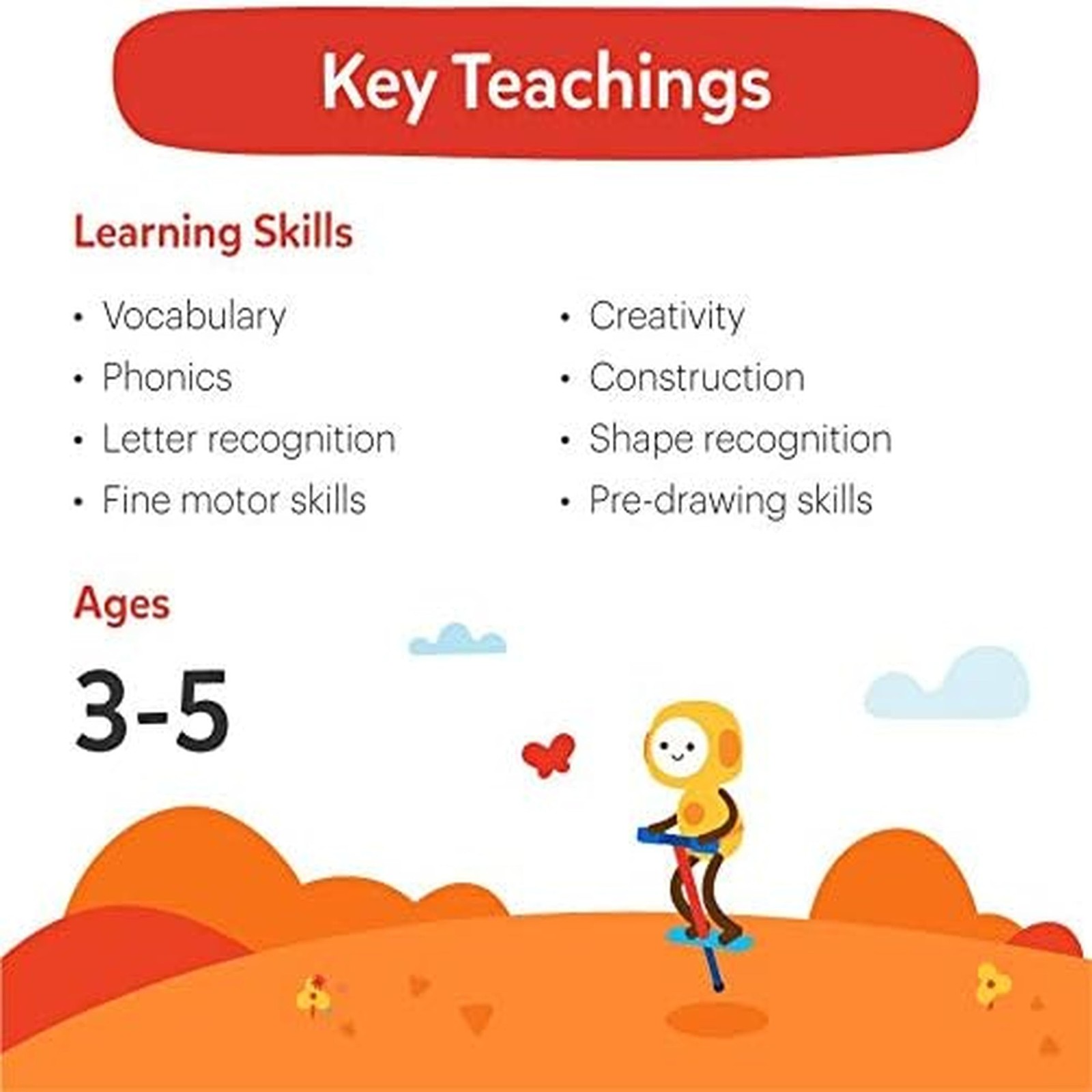 – Little Genius Sticks & Rings-2 Educational Learning Games -Ages 3-5-Imagina…
