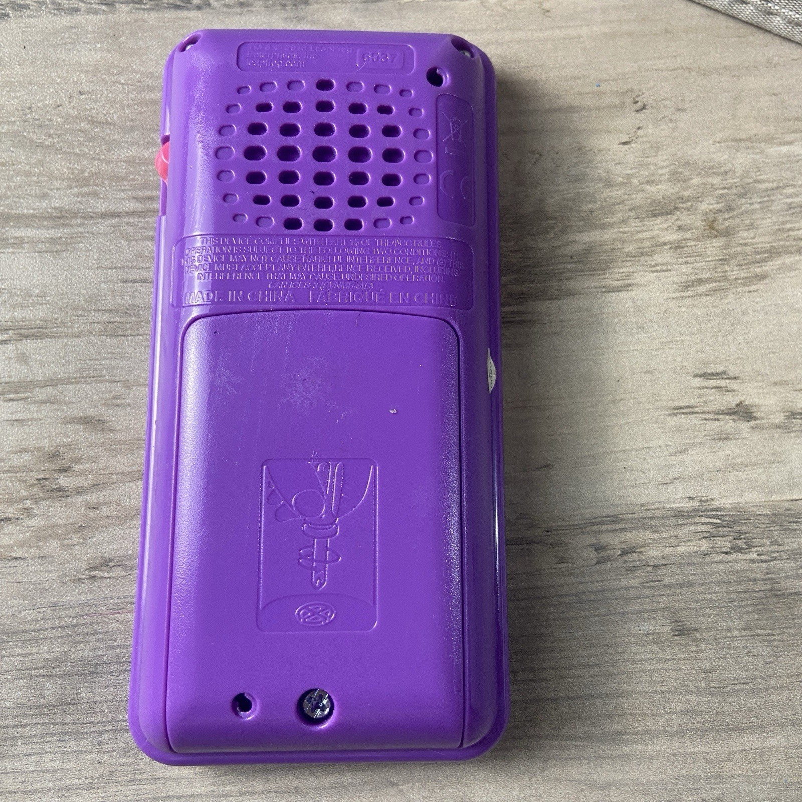 Leap Frog Chat and Count Emoji Phone Purple, Pretend Play, Numbers, Music,