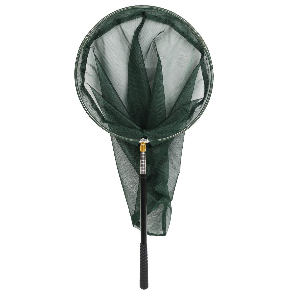 Professional Insect & Butterfly Net – 14″ Ring, 26″ Depth, 59″-73″ Telescopic Ha