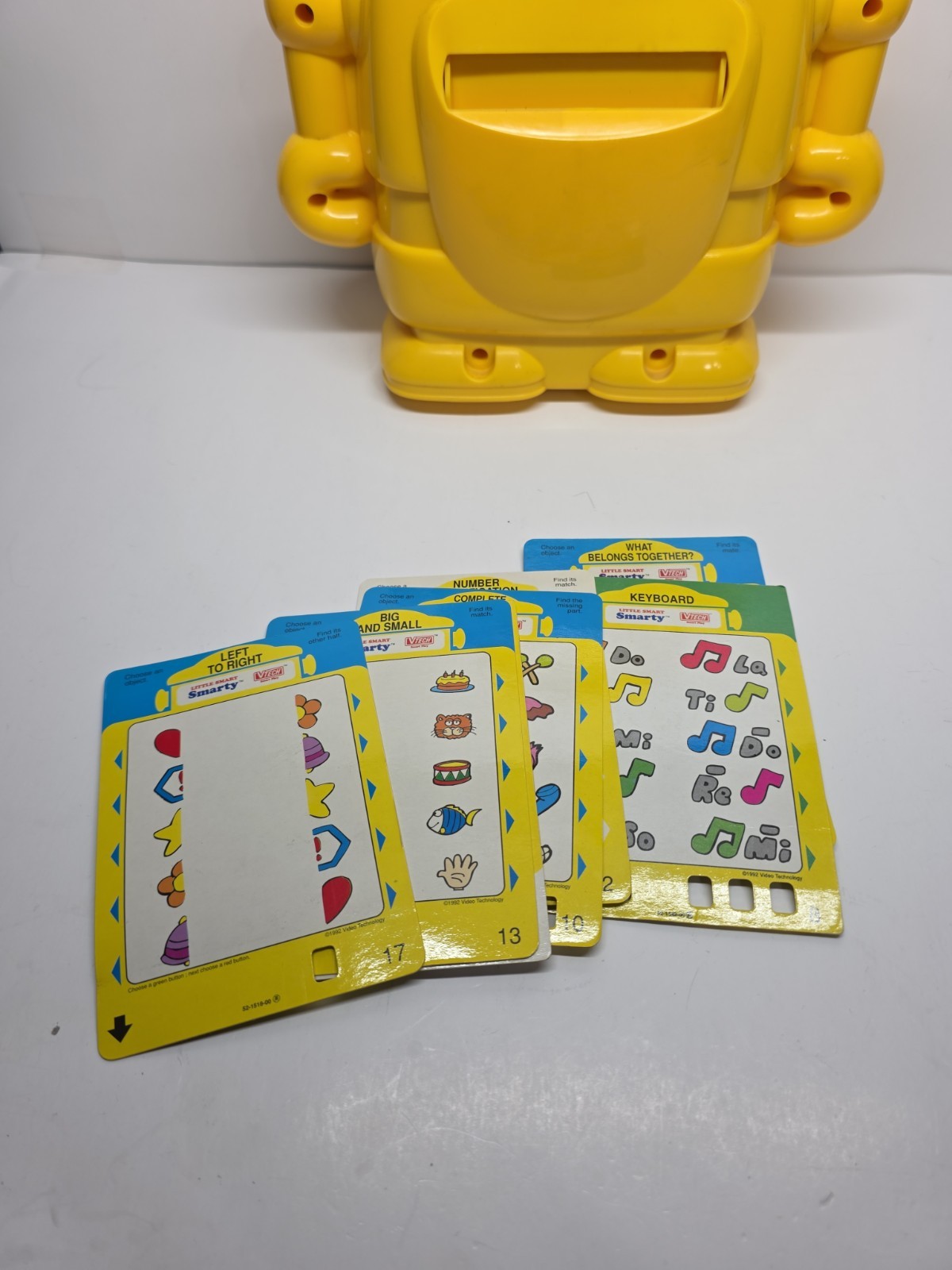 VTech Talking Little Smart Smarty VTG Robot Not Working! With Card sets