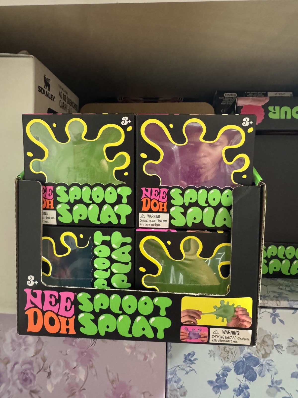 NeeDoh Sploot Splat Random Color : Colors Green,Pink,& Blue 100% AUTHENTIC 1PC *
