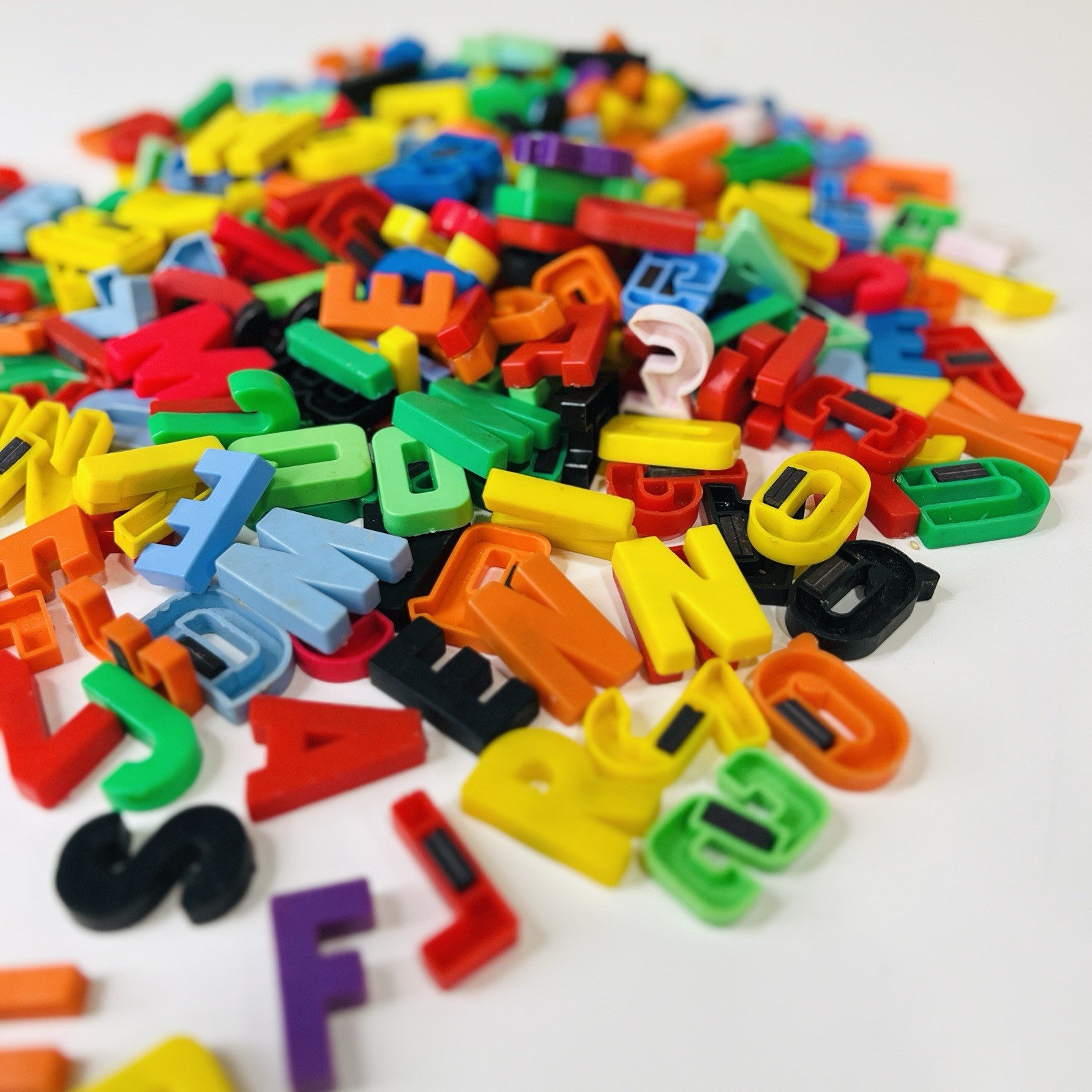 Colorful Magnetic Alphabet & Letters Numbers Huge Lot