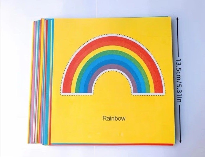 Fun Paper Cutting Set, PaperCutting, Paper Art, Scissor Skills, 48 Pcs