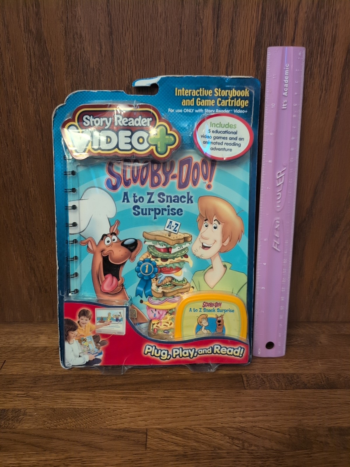 Story Reader Video+ SCOOBY-DOO A to Z Snack Surprise Interactive Storybook NEW!