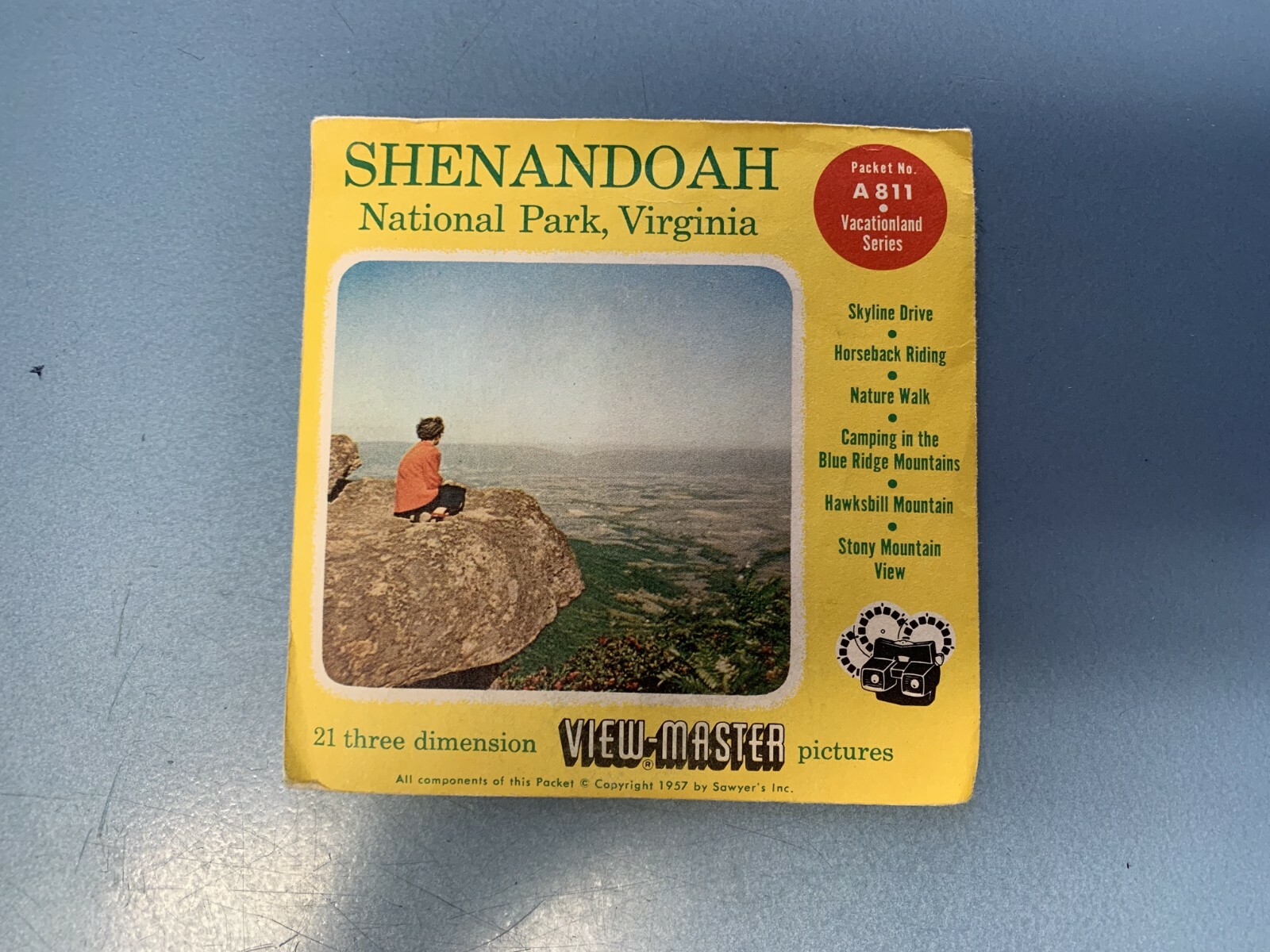 Vintage View-Master Reels Packets Geographical, Historic & Entertainment Topics