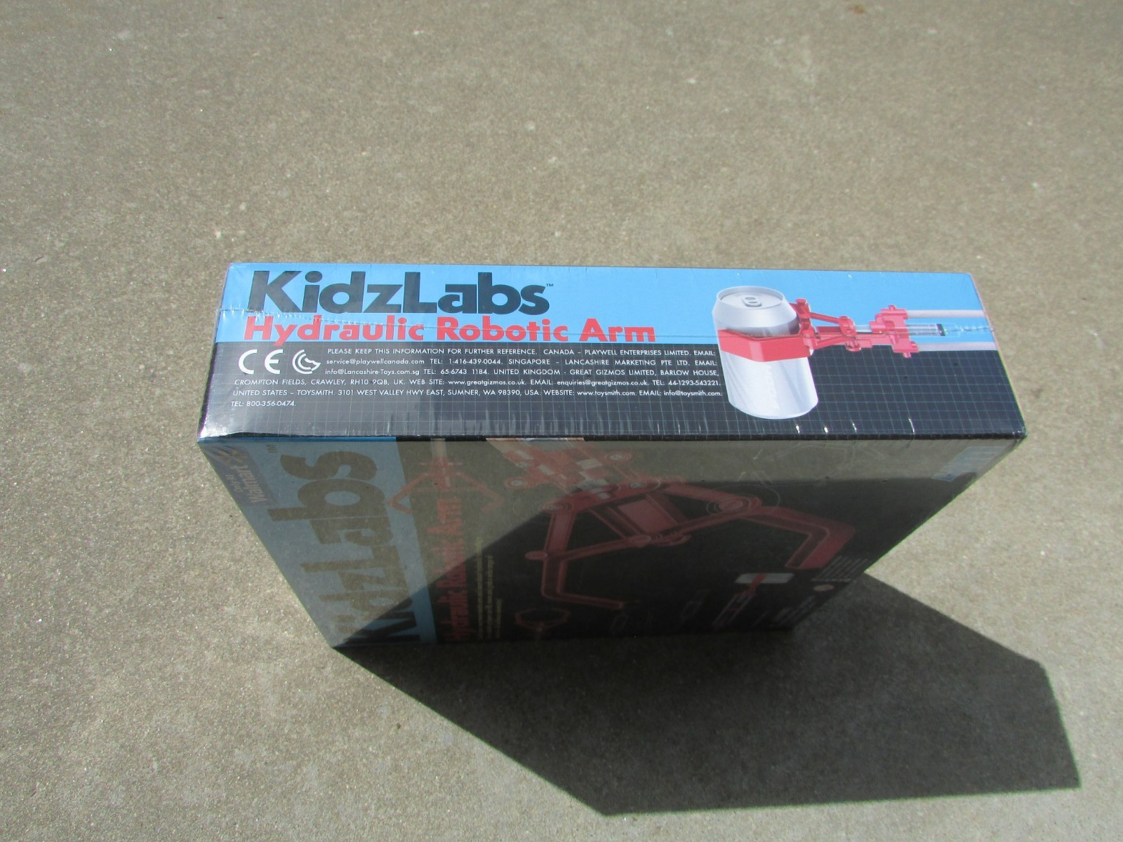 KidzLabs 4M Hydraulic Robot Arm Kids Science Kit, Item #4106WM Ages 5+ New