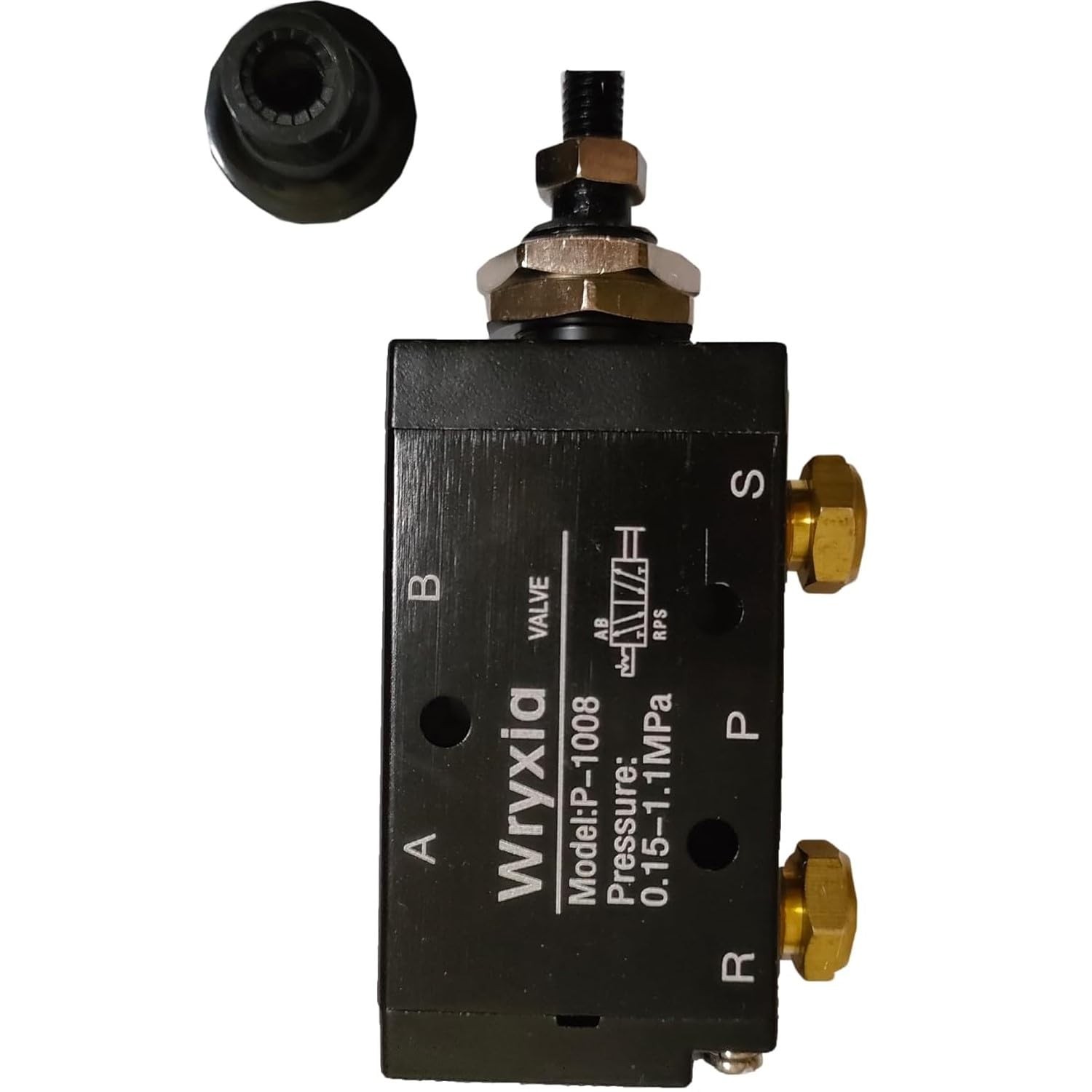 4-Way 2-Position Manual Air Valve Push-Pull Dump Truck Tailgate Valve BAV010