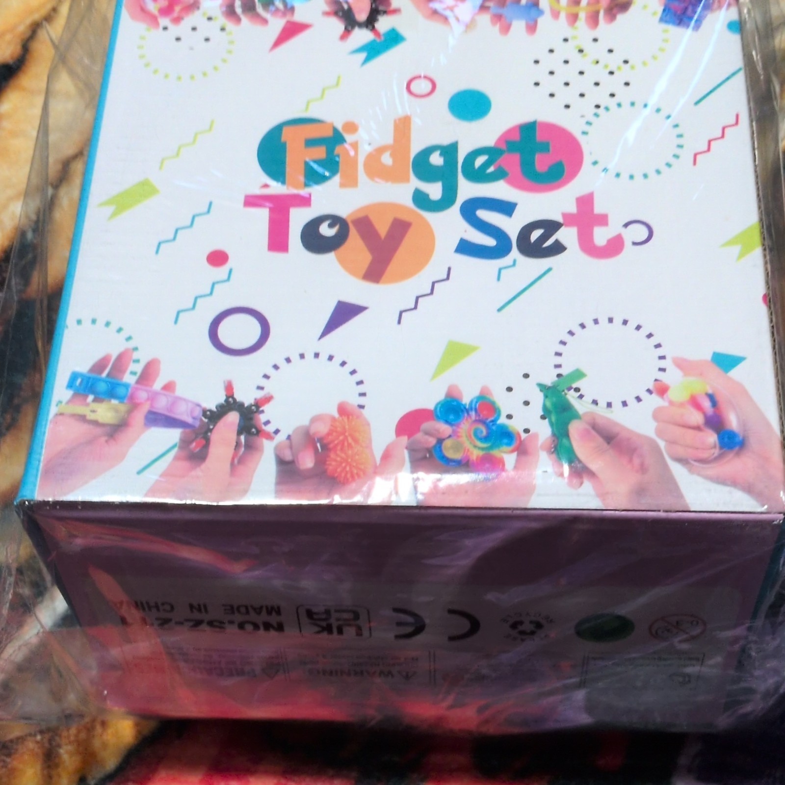 Tactile Sensory Fidget Toy Set Gift Box, Ages 3+ (3-11 Years)