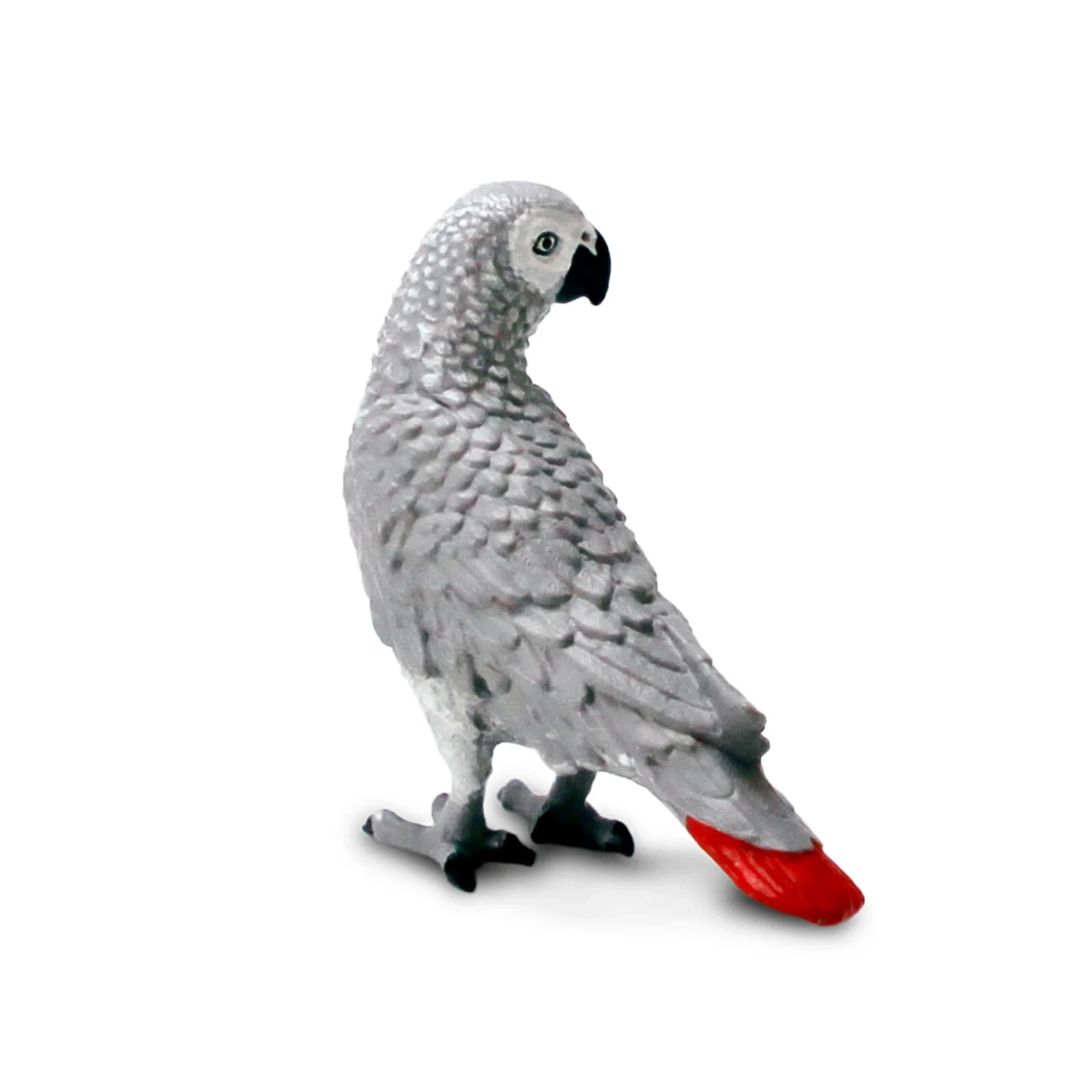 AFRICAN GRAY PARROT Animal Figurine Safari Ltd toy Wings of the World Collection