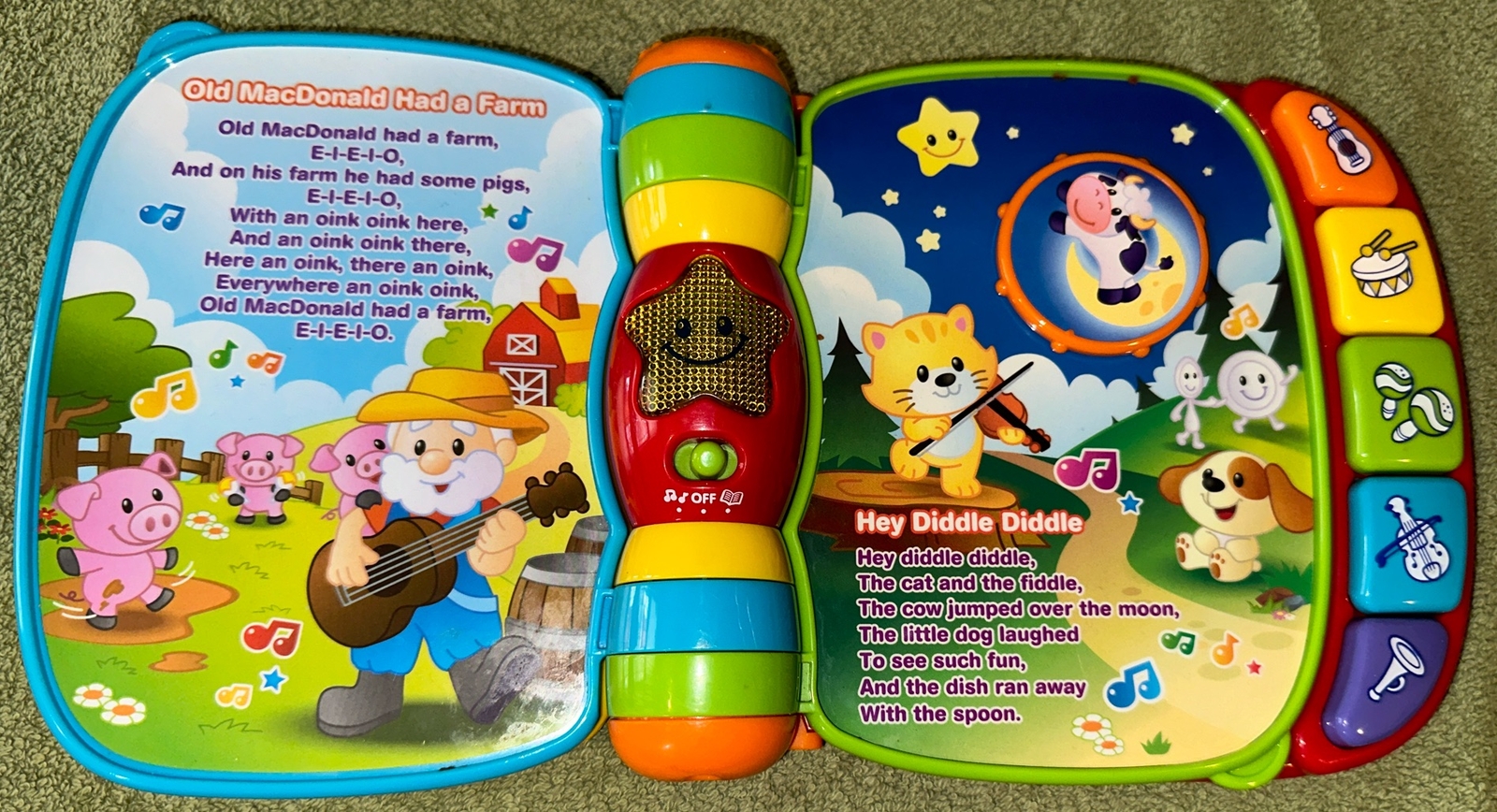 Vtech Musical Rhymes Book (Music + Songs Toys) – 6 Months to 3 Years