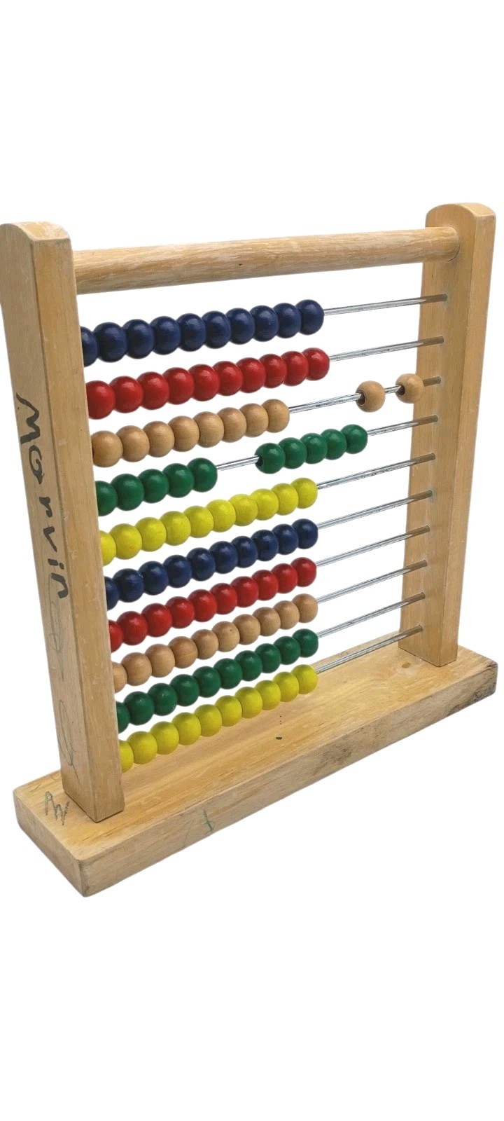 Melissa & Doug Abacus Classic Wooden Educational Counting Toy With 100 Beads