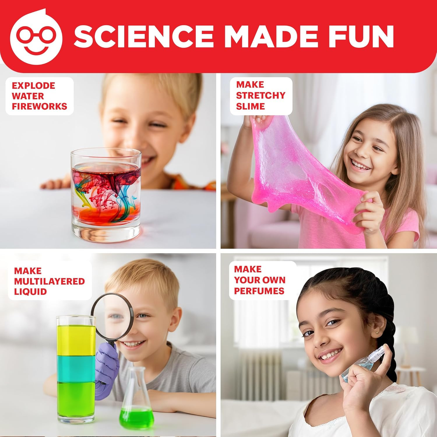 My First Science Kit for Kids Ages 4-5-6-7-8 | Christmas, Birthday Gift Ideas fo