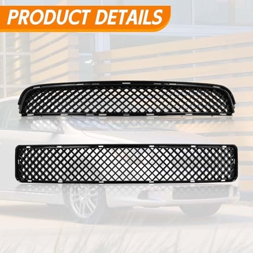 Front Bumper Guard Grille Fit for 2005-2010 Scion Tc Smt10600 Honeycomb Front