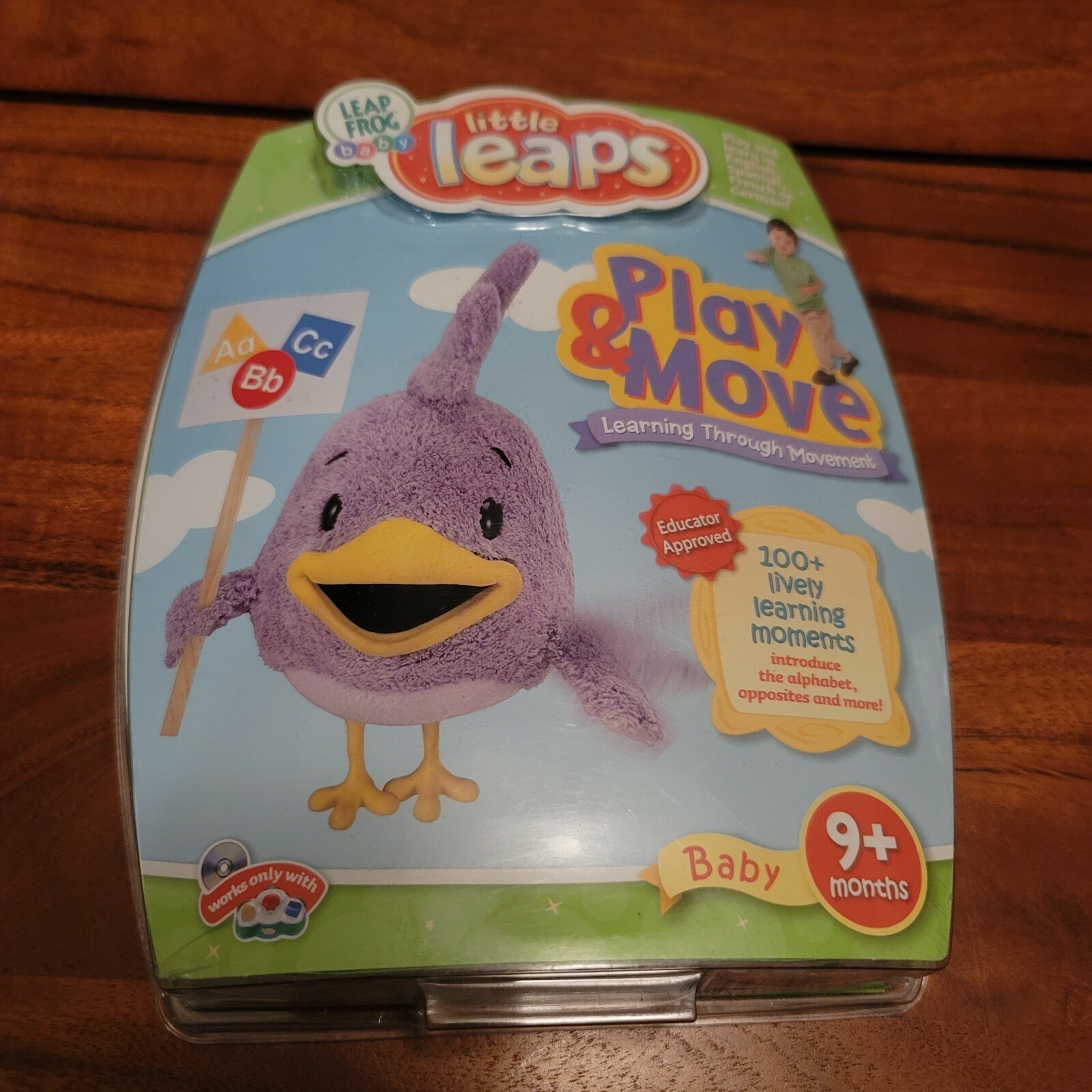 Leap Frog Baby Little Leaps Play & Move First Steps Winnie Pooh Lot of 3 New