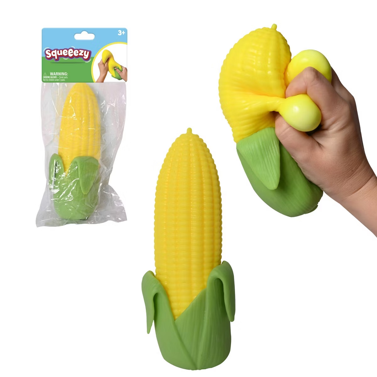Sunny Days Jumbo Squeezy Sweet Corn 🌽 TikTok Squishy Stress Toymendous New