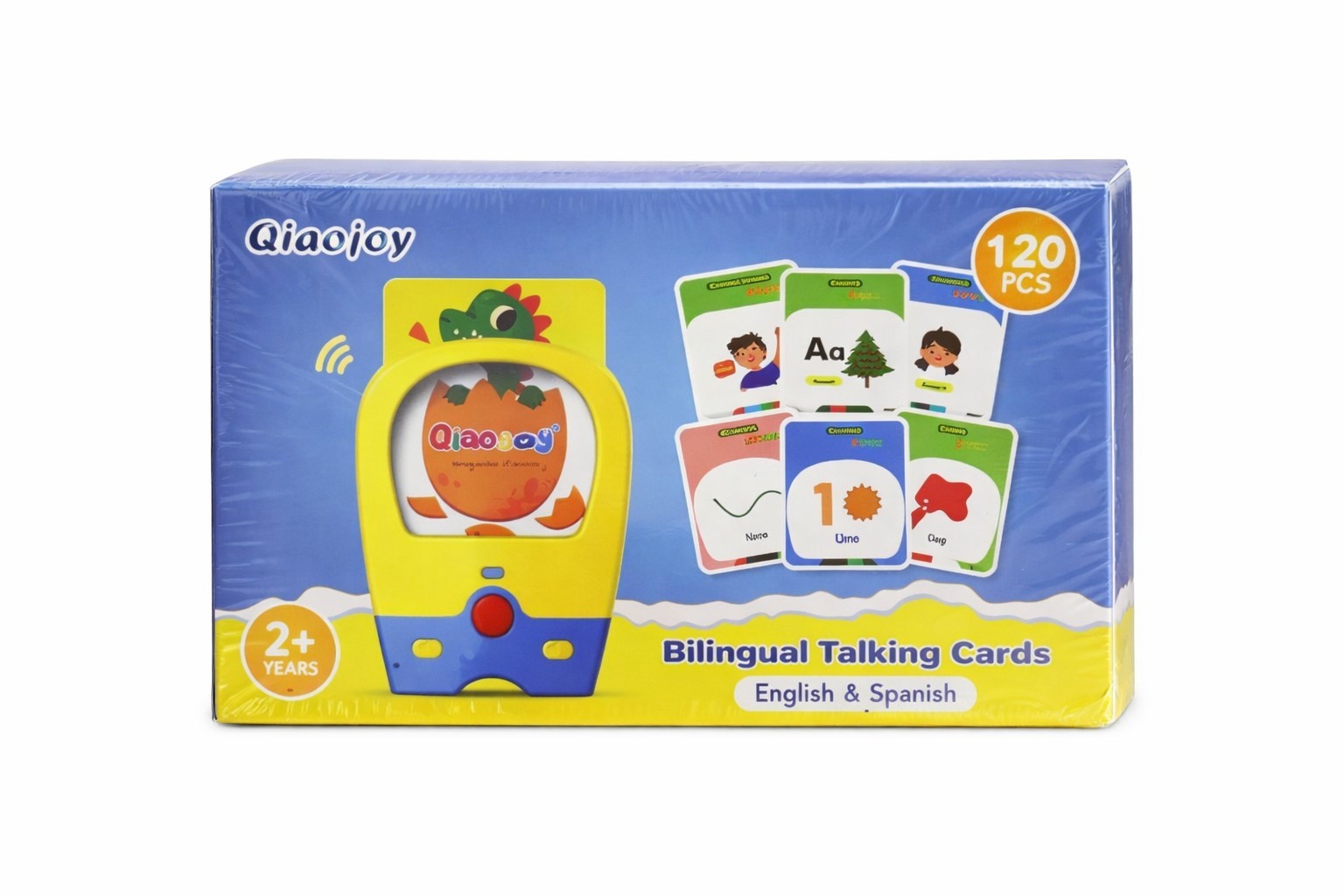 Bilingual Talking Cards 120 Pcs English & Spanish New