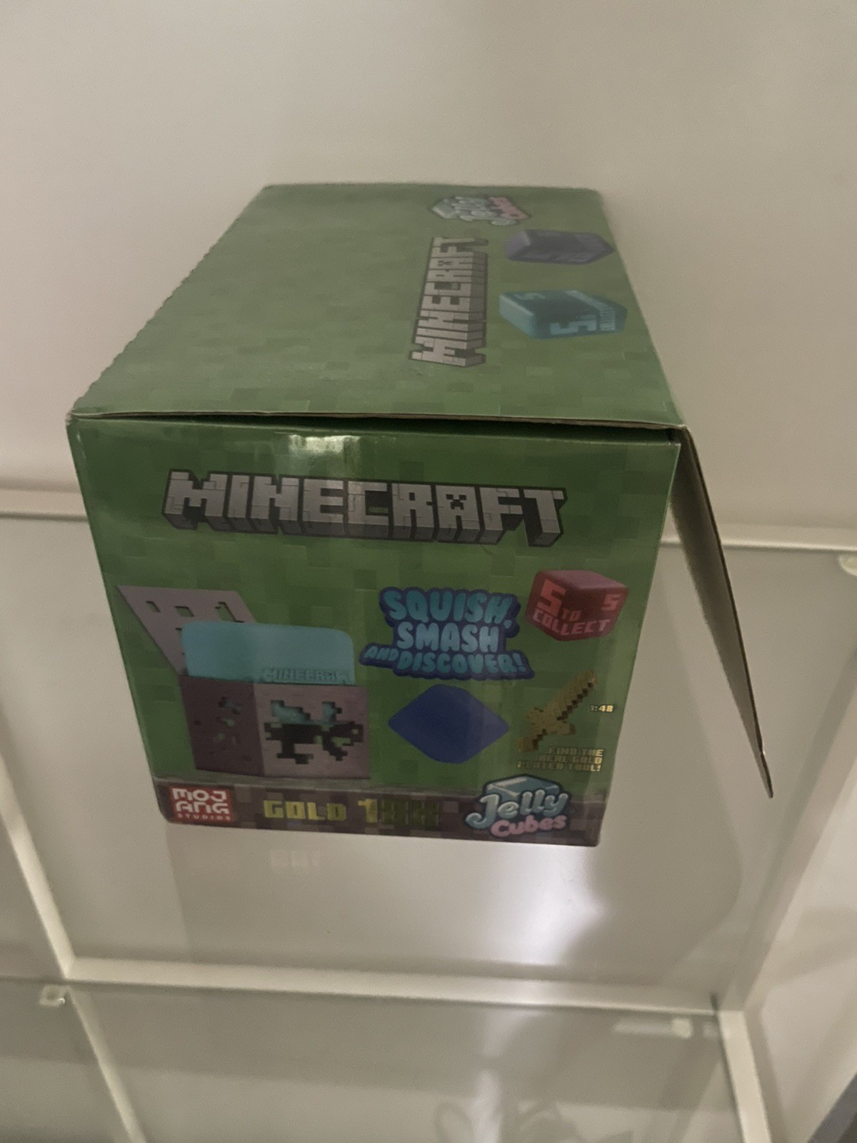 MINECRAFT Case Of 12 – Jelly Cubes Viral Squishy IN HAND NEW RARE SHIPS ASAP!!