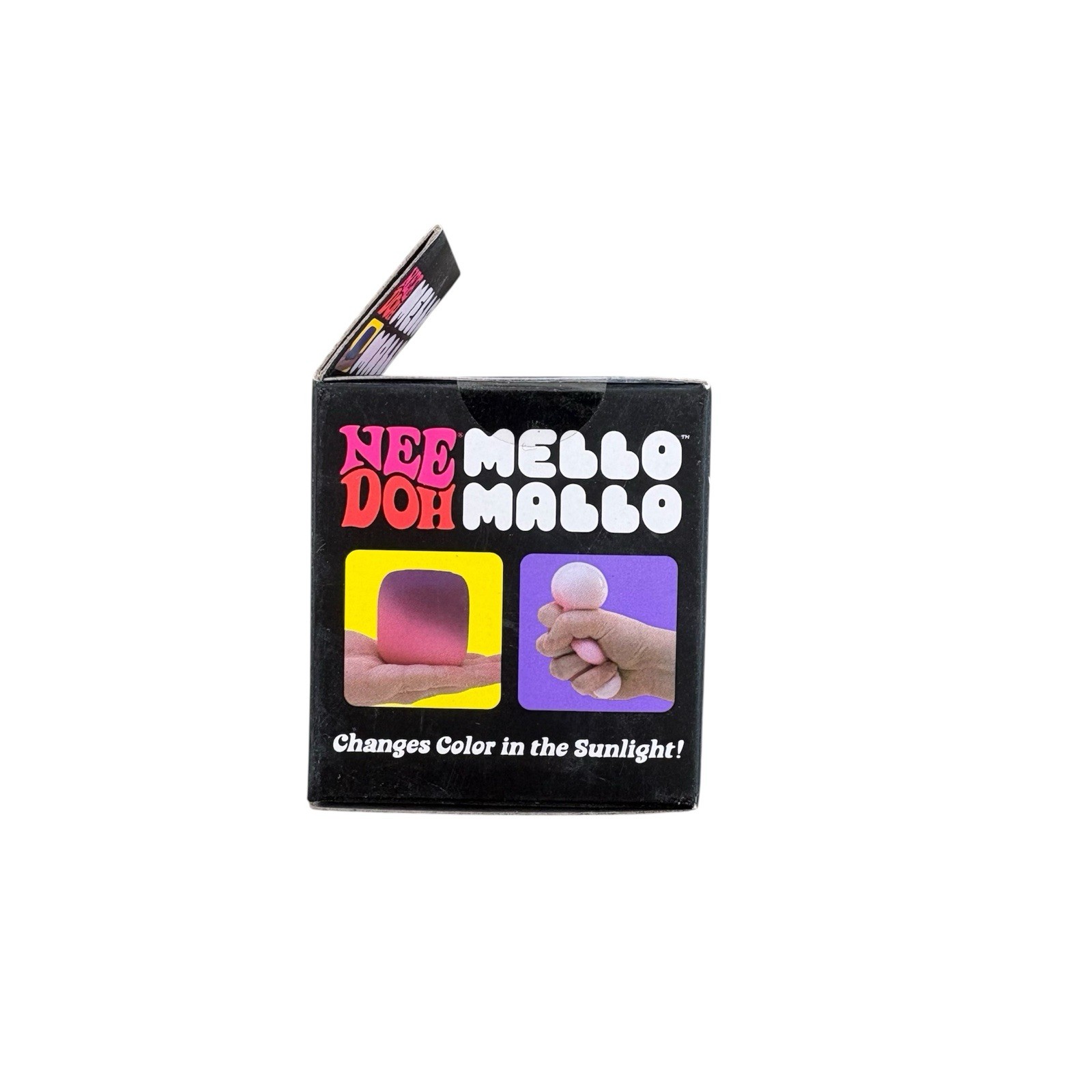 BLUE NeeDoh Mello Mallo Color Change Squishy, Nee Doh Mellow Mallow Squeeze Toy