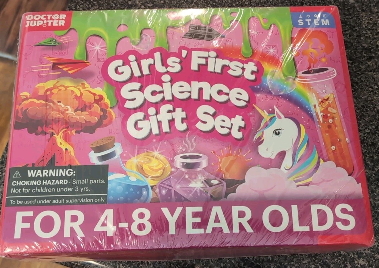 Doctor Jupiter Girls’ First Science Gift Set for Ages 4+ | Set of Girls’ First