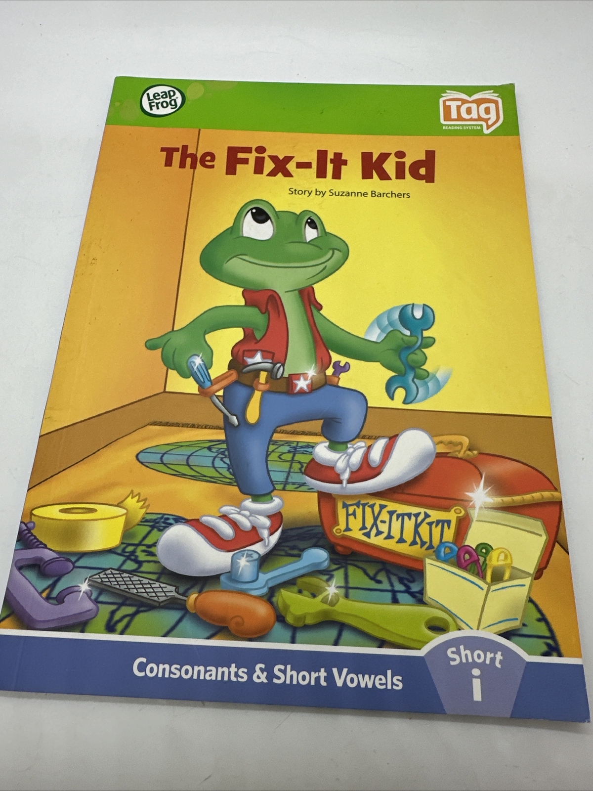 6 LeapFrog Learn to Read Long Short Vowels Constants Leap Reader Books TAG