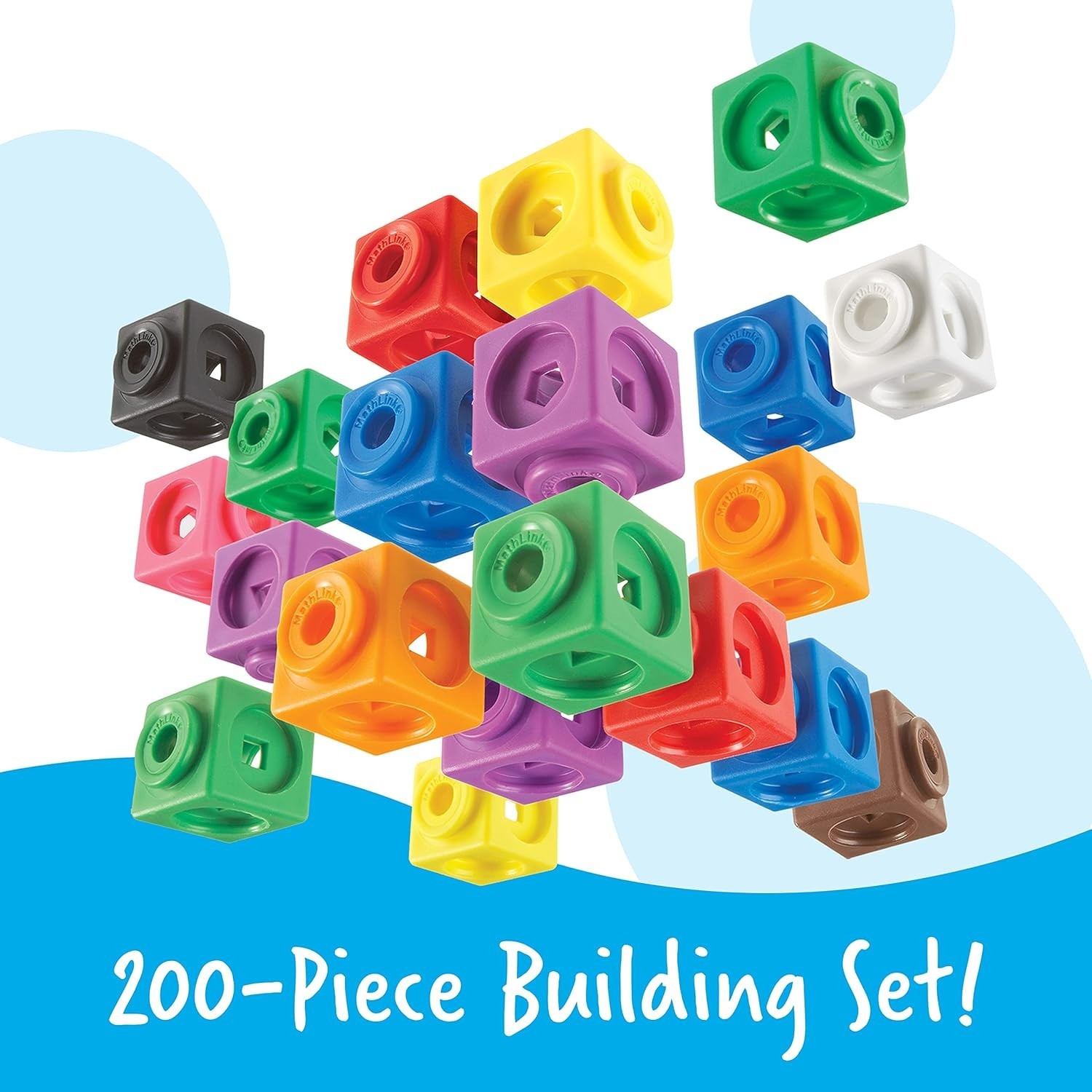 Colorful Math Manipulatives – Building Blocks for Kids