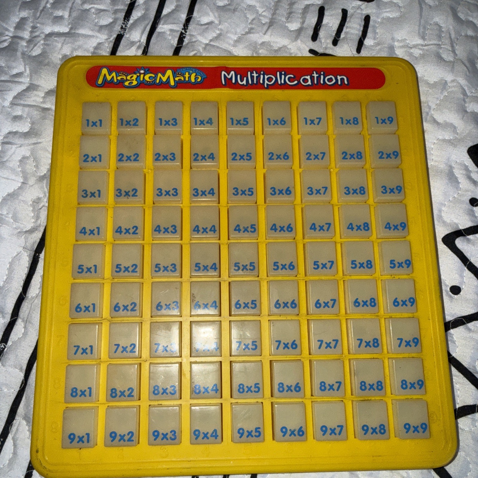 Vintage 1993 Magic Math Multiplication Machine , Educational