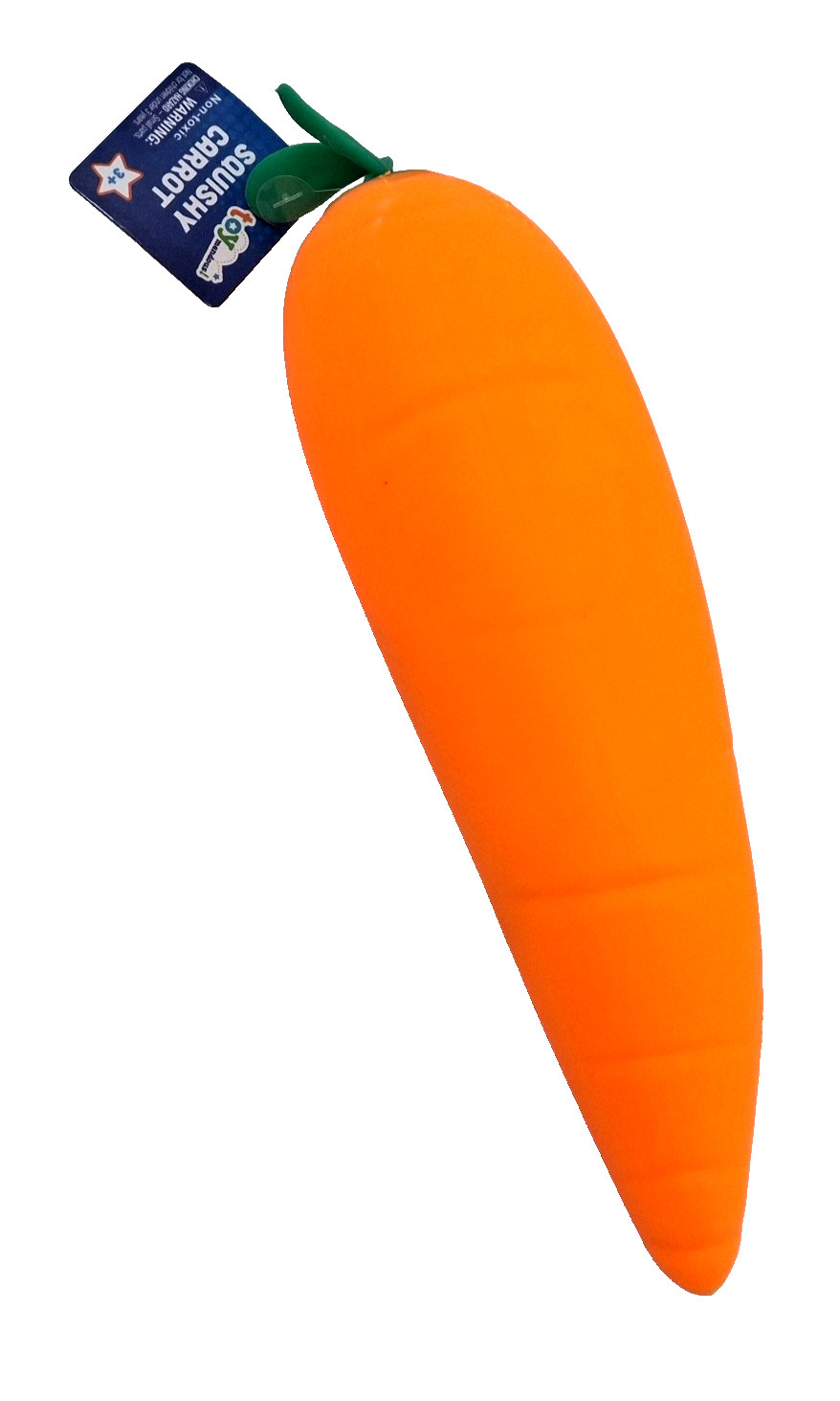 ToyMendous Jumbo Squishy Carrot Squeezy Sensory Fidget Toy Viral Easter New