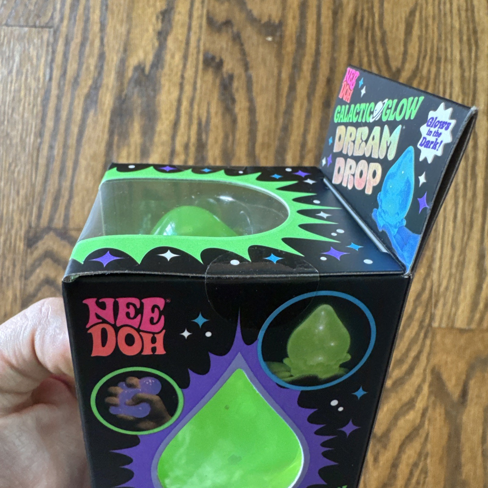 Needoh Galactic Glow Dream Drop – Green – RARE – AUTHENTIC – New & Unopened