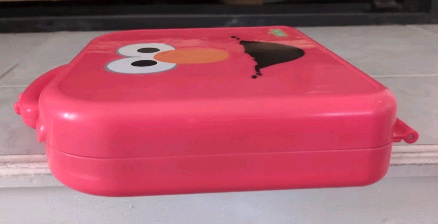 Sesame Street Elmo ABC Alphabet Learning Toy Carrying Case W/Letters-Complete