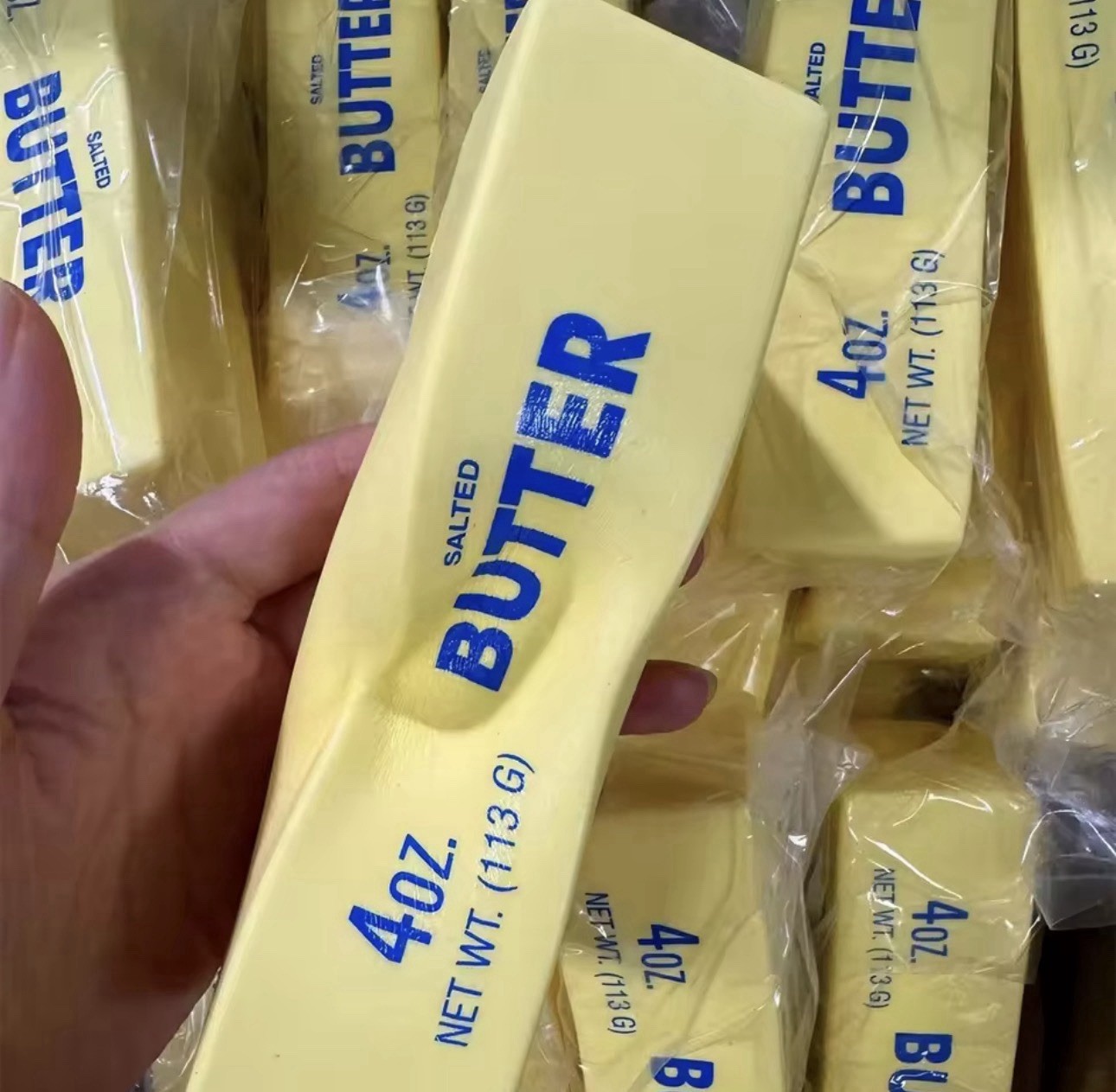 ✅ 1pc Butter Stick Squishy Fidget Toy Soft Stress Relief ADHD Anxiety Squeeze ✅*