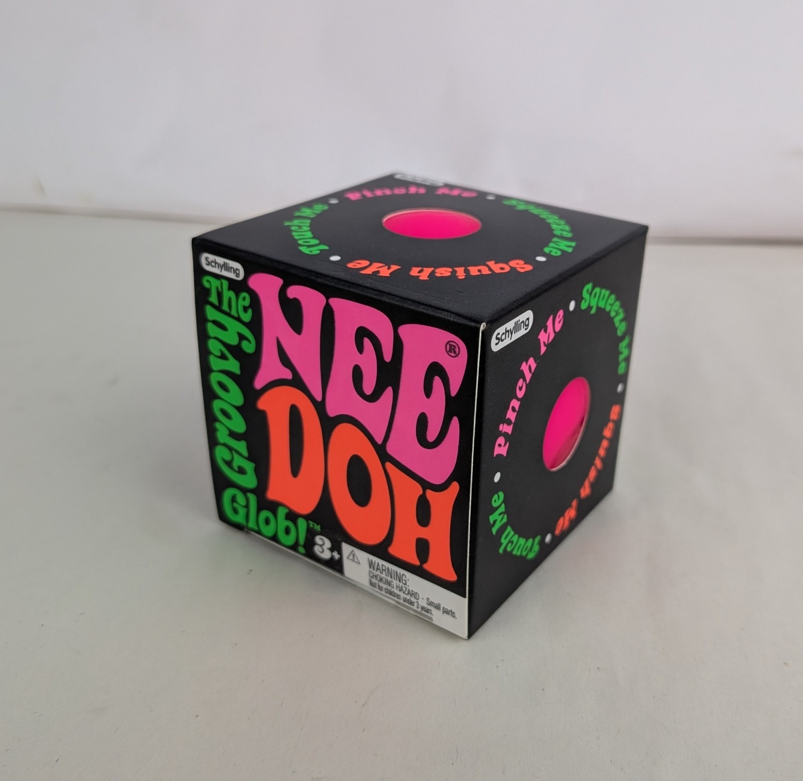 Schylling Nee Doh The Groovy Glob Squeeze Sensory New Toy Pink Fast US Ship
