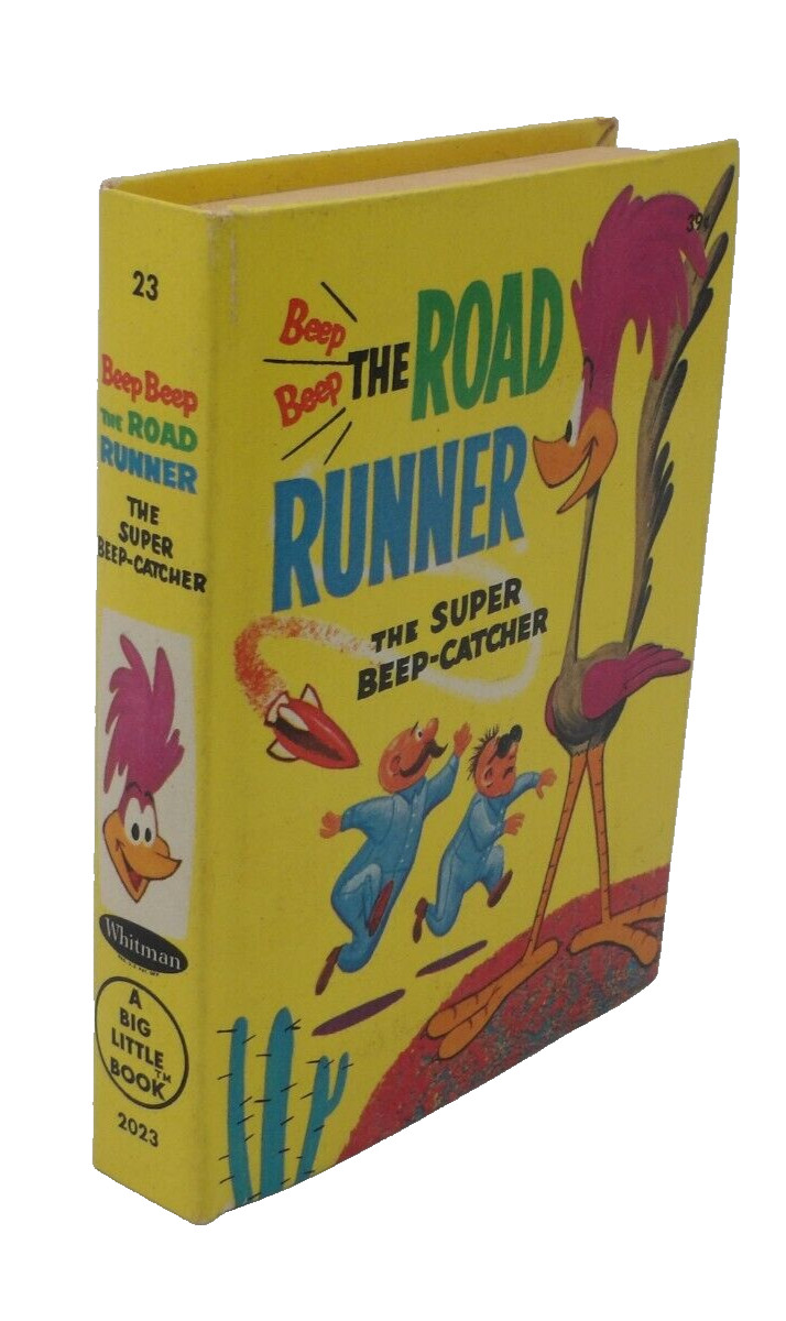 Vintage The Road Runner Super Beep-Catcher Big Little Book Whitman 1968