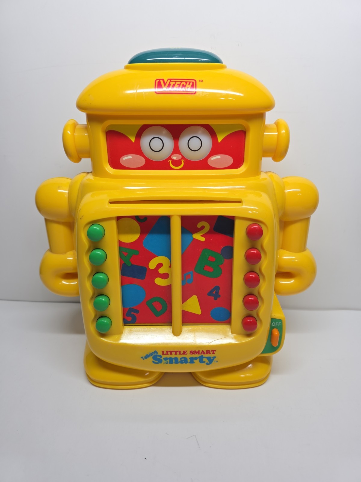 VTech Talking Little Smart Smarty VTG Robot Not Working! With Card sets