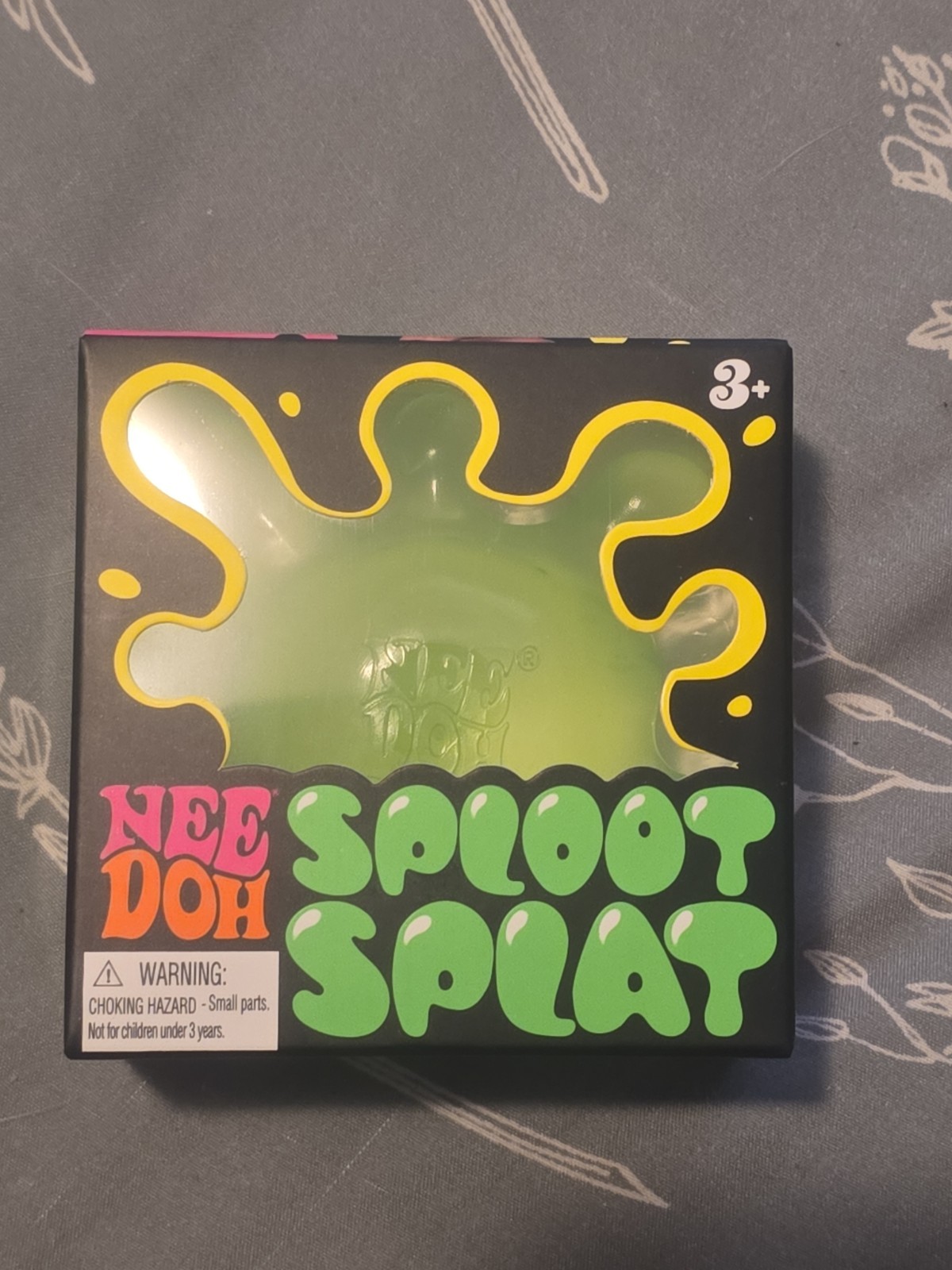 Schylling NeeDoh SPLOOT SPLAT Nee Doh SplootSplat Squishy Green Factory Sealed