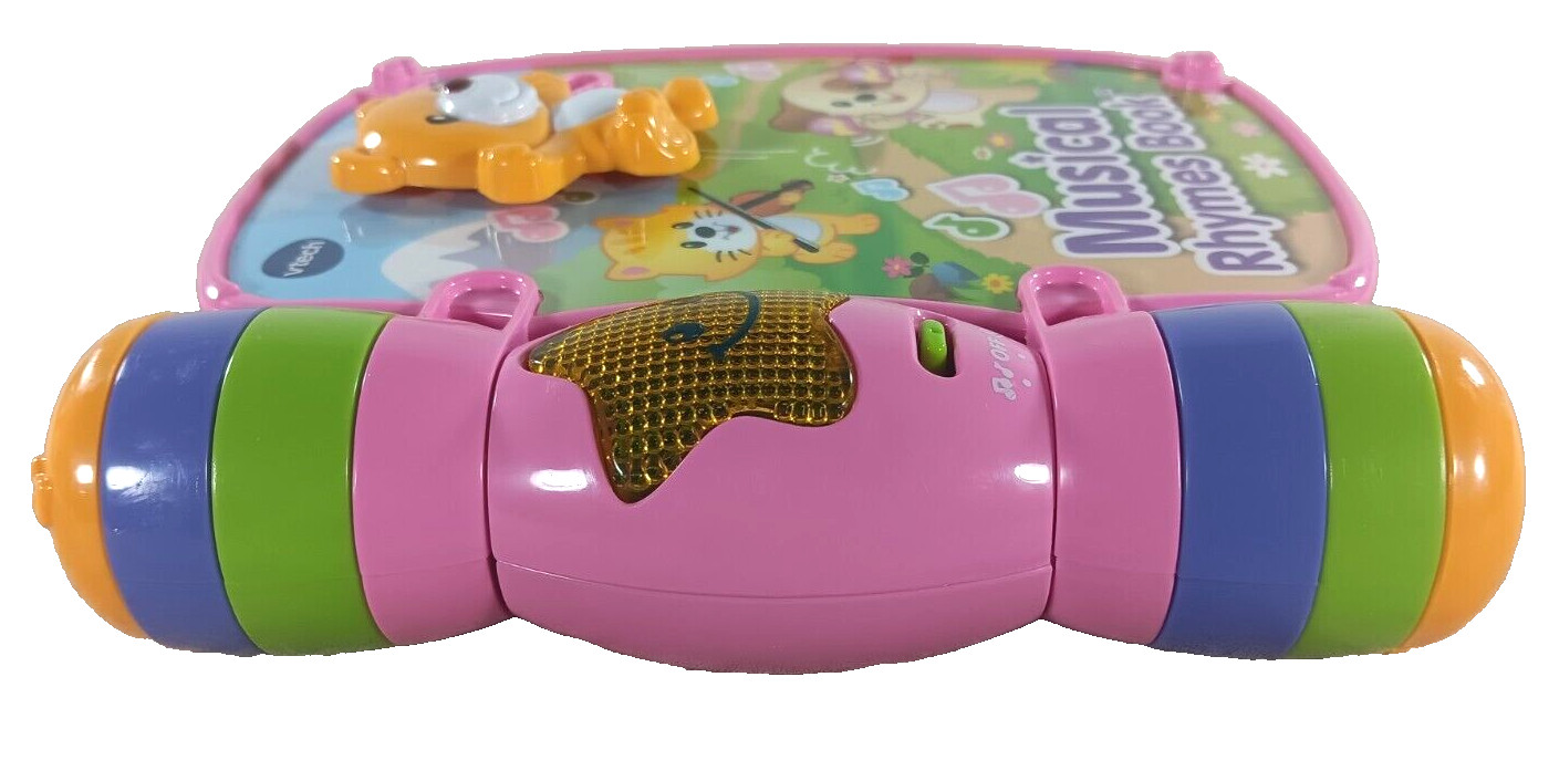 VTech Musical Rhymes Book Pink
