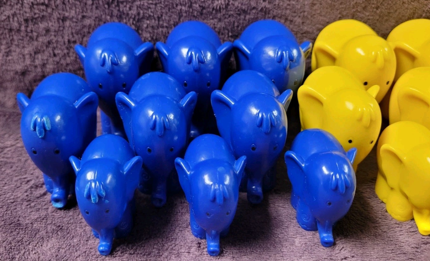 Lakeshore Math Elephants Sort Count Elephants 26 Pieces Replacement Pieces