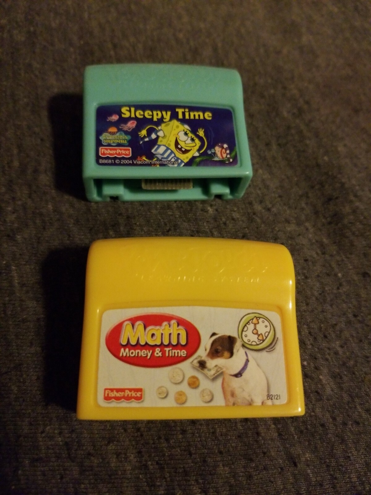 Fisher Price Power Touch CARTRIDGE ONLY Learning System Lot of 6 Elmo Sleepytime